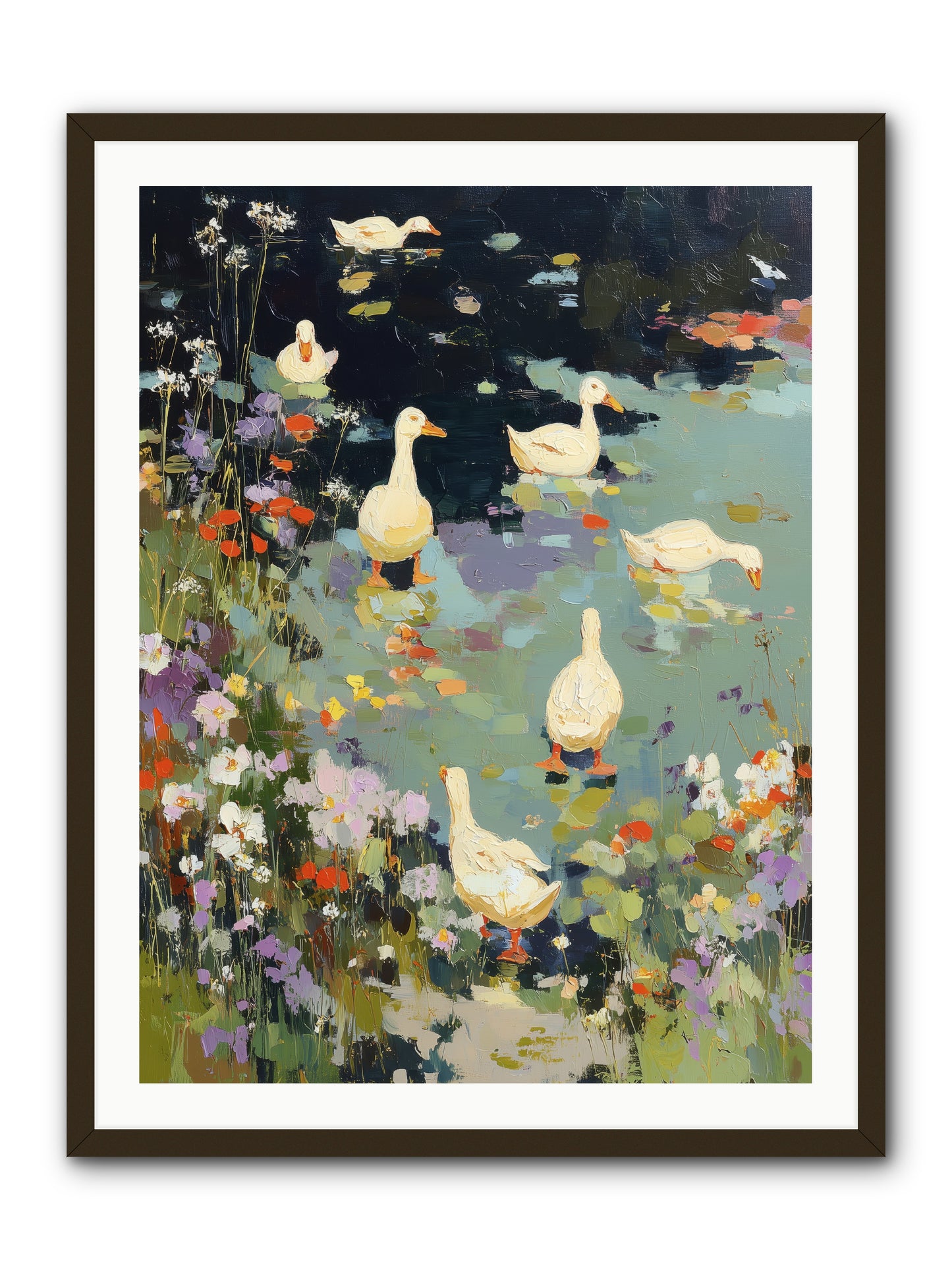 Eternal Summer -- Framed Print - Black 30x40