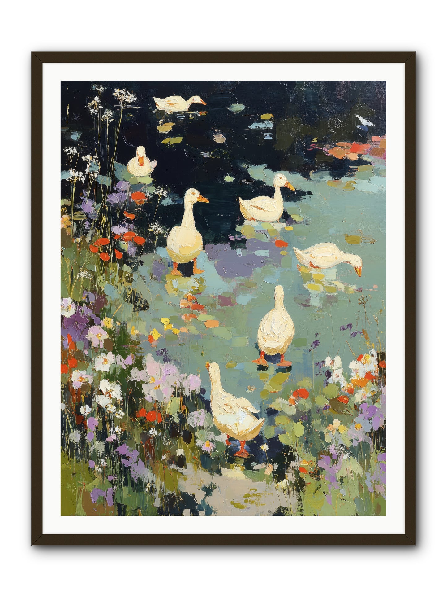 Eternal Summer -- Framed Print - Black 36x48