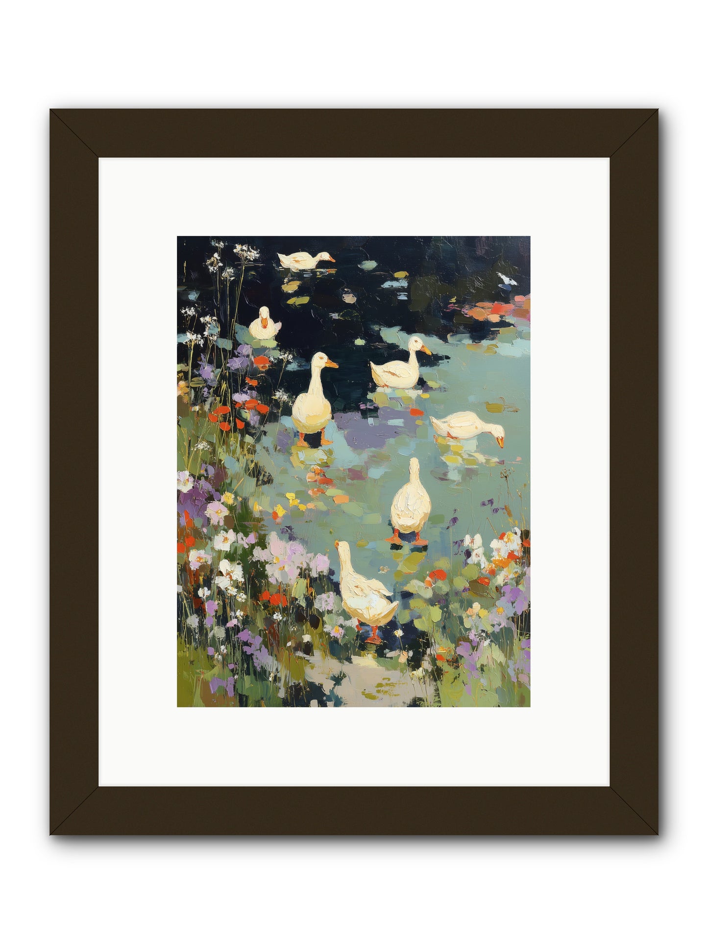 Eternal Summer -- Framed Print - Black 9x12