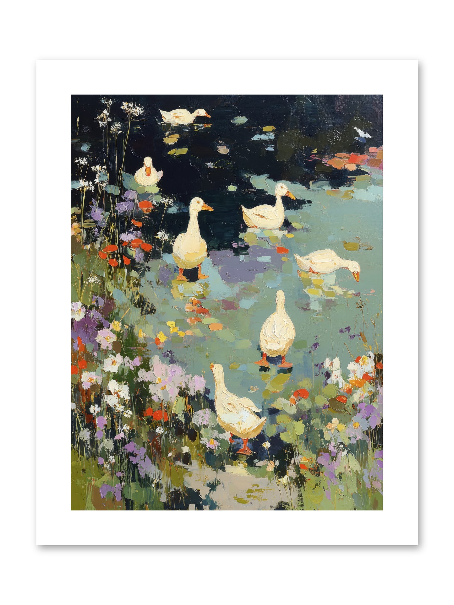 Eternal Summer -- Paper Print 9x12