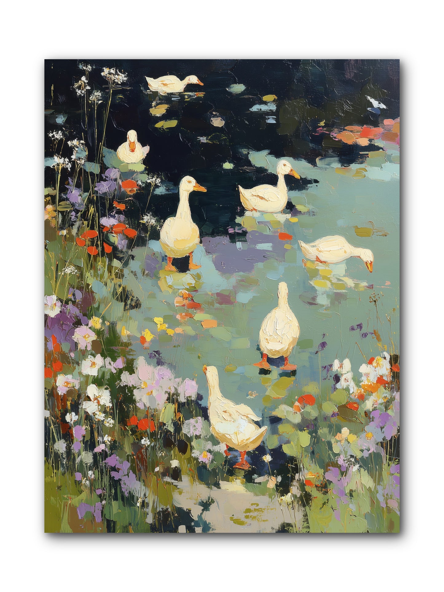 Eternal Summer -- Wrapped Canvas 9x12