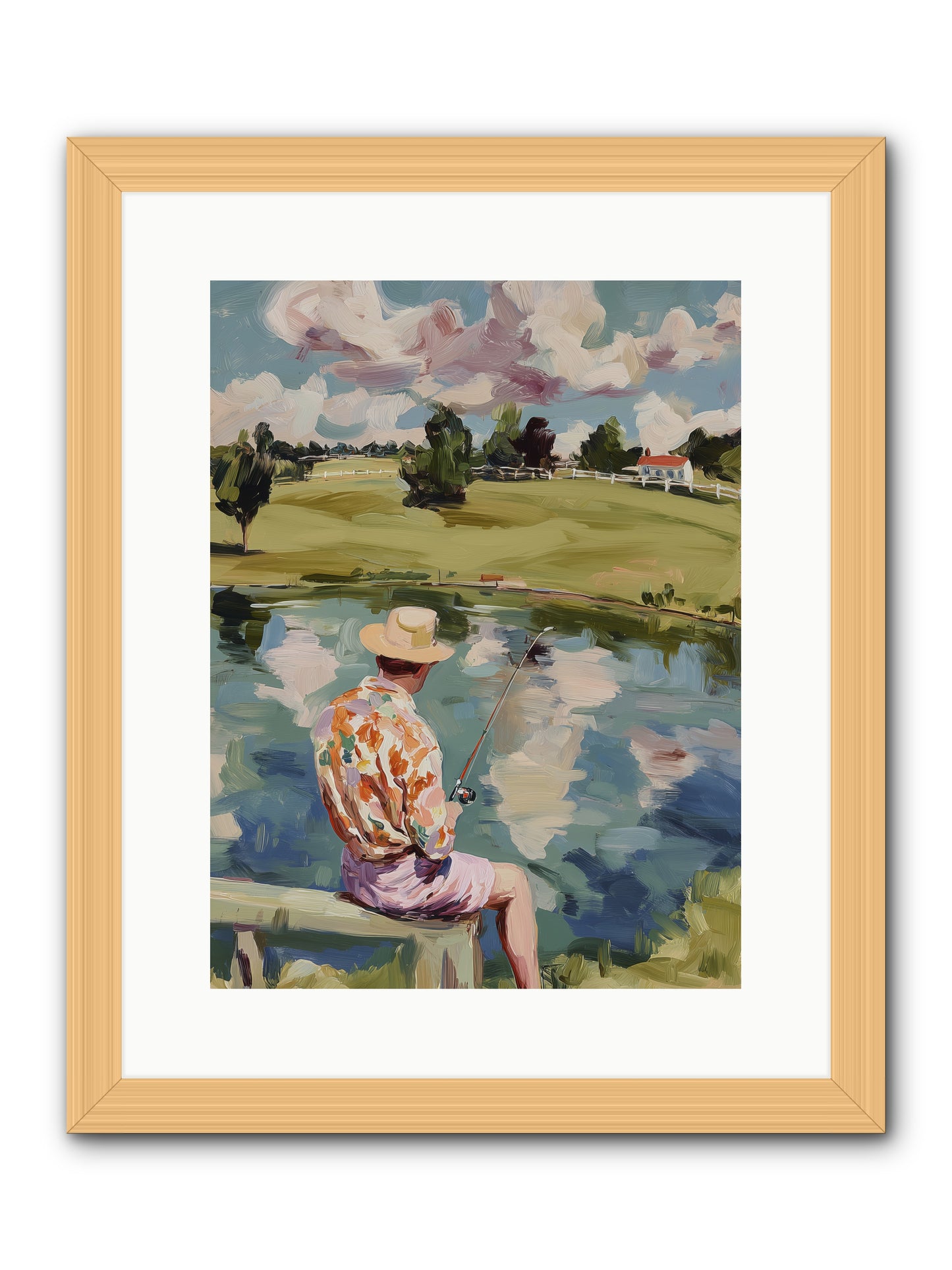 Eternal Sunshine -- Framed Print - Natural 12x16