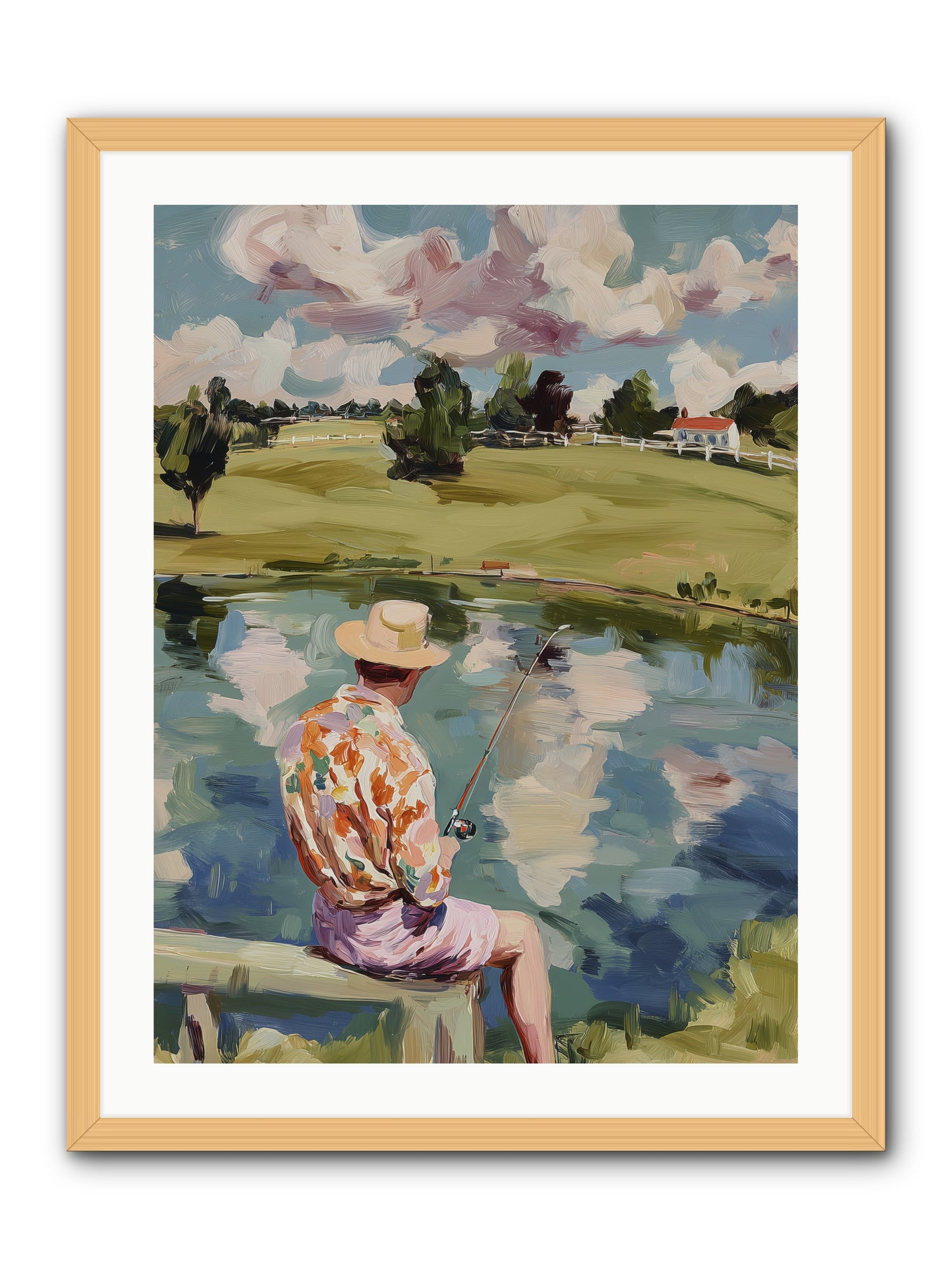 Eternal Sunshine -- Framed Print - Natural 24x32