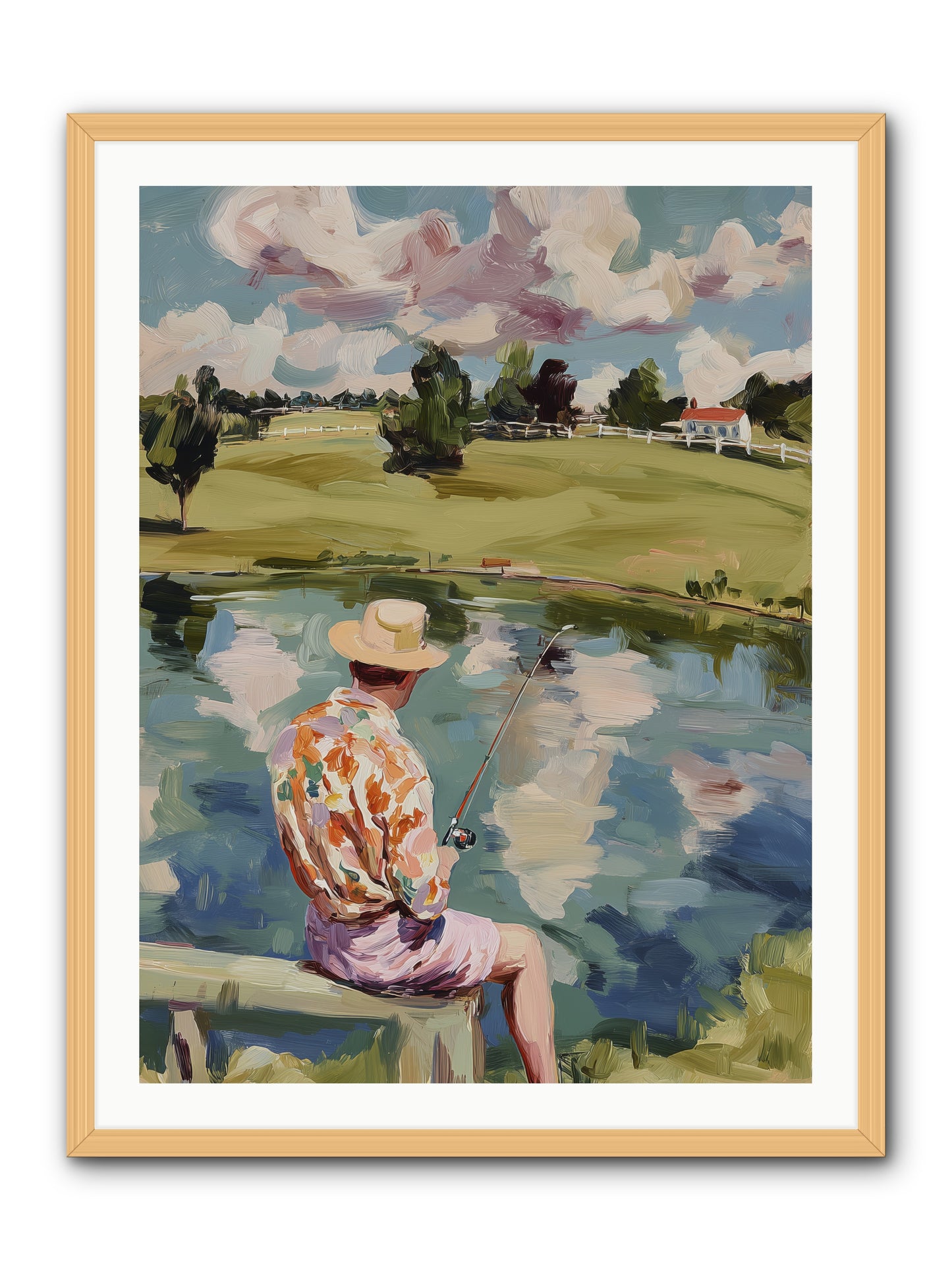 Eternal Sunshine -- Framed Print - Natural 30x40