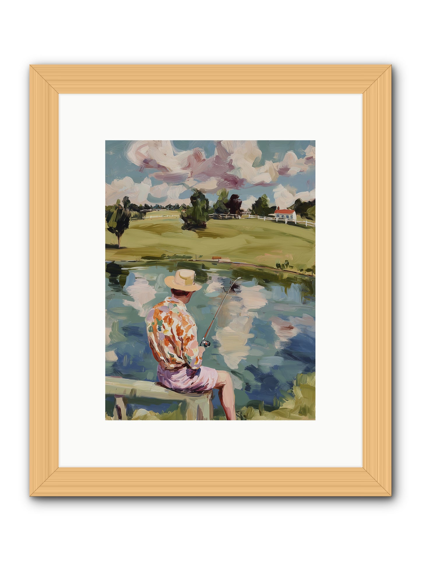 Eternal Sunshine -- Framed Print - Natural 9x12