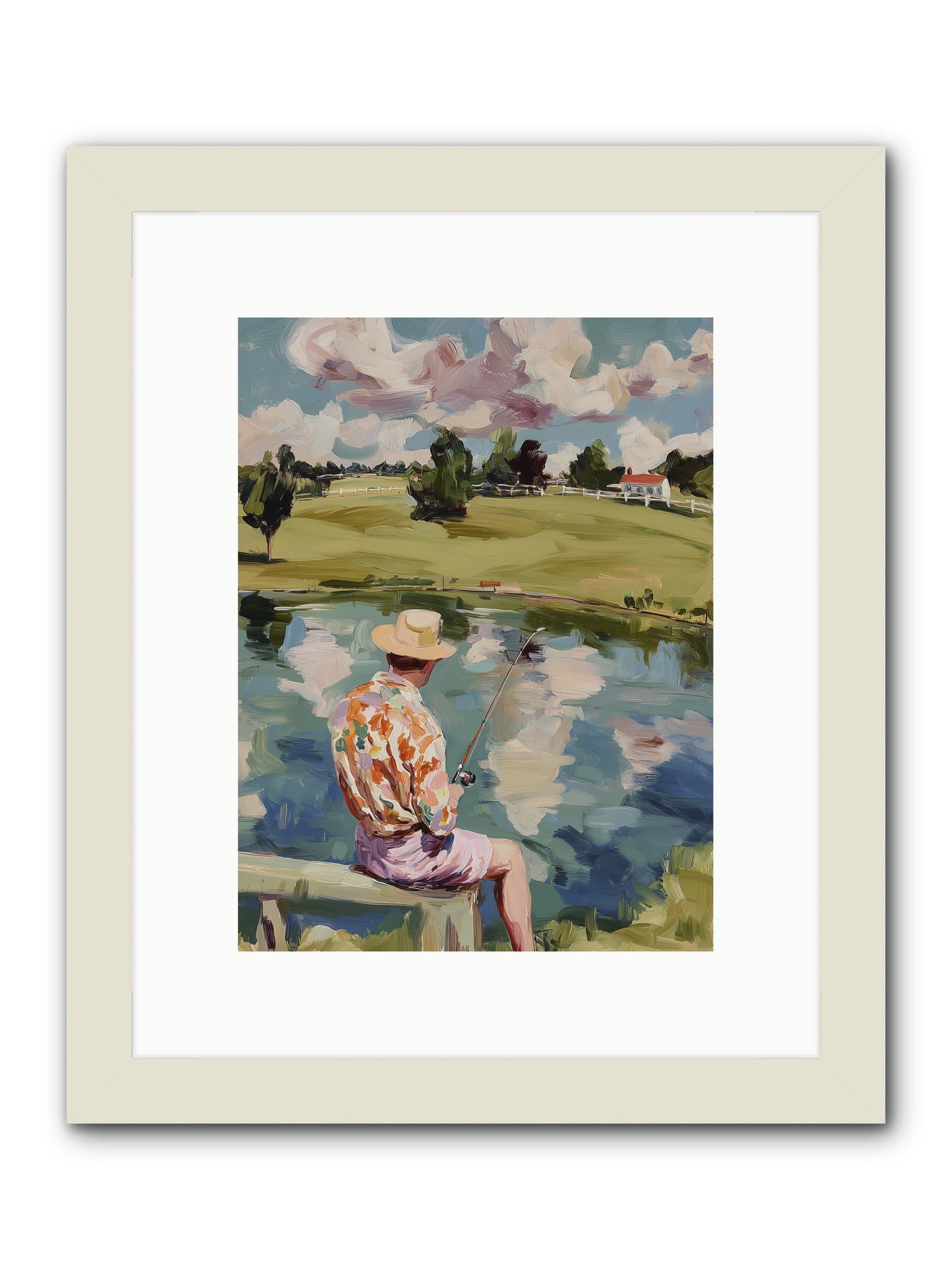 Eternal Sunshine -- Framed Print - White 9x12