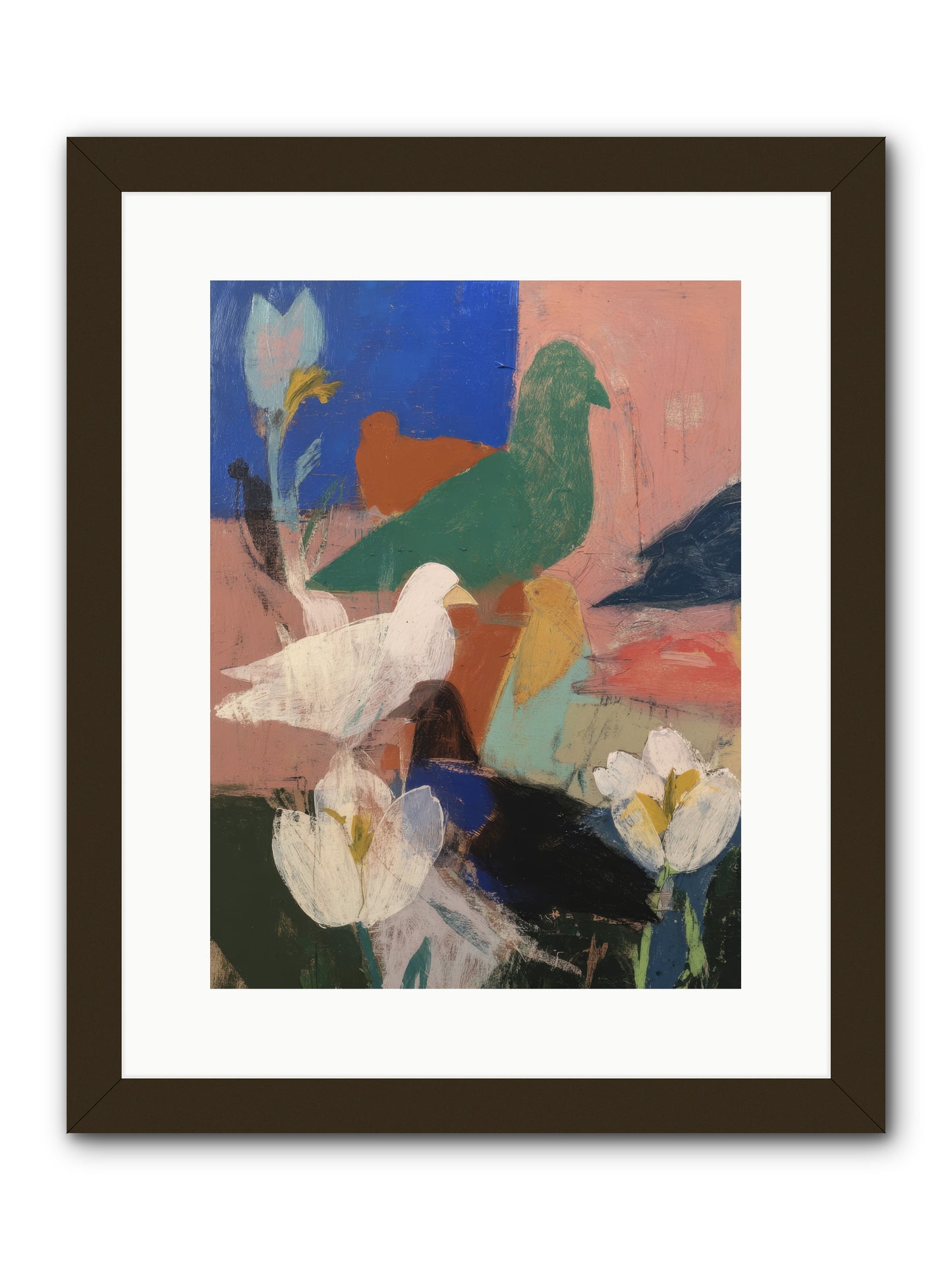 Ethereal Bridge -- Framed Print - Black 12x16