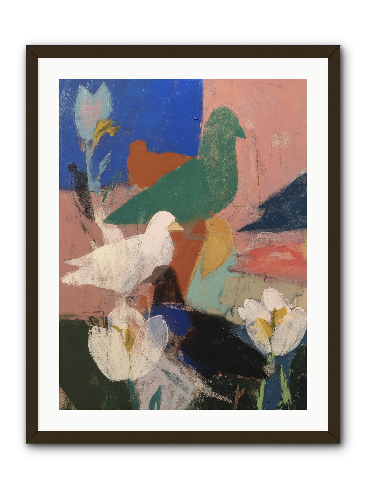 Ethereal Bridge -- Framed Print - Black 24x32