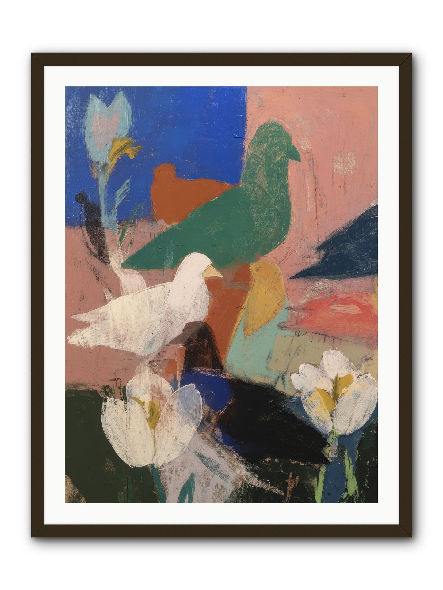 Ethereal Bridge -- Framed Print - Black 30x40