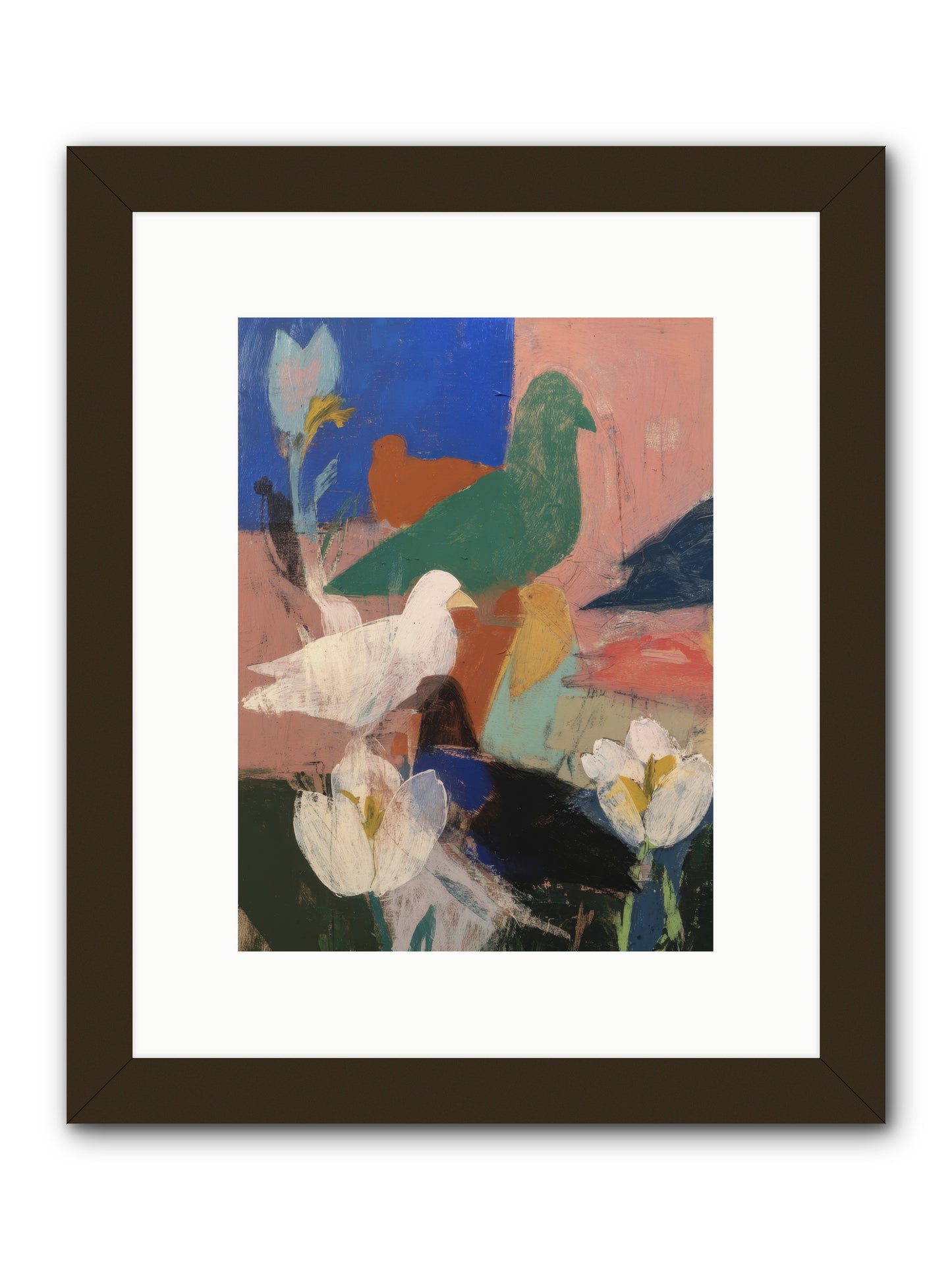 Ethereal Bridge -- Framed Print - Black 9x12