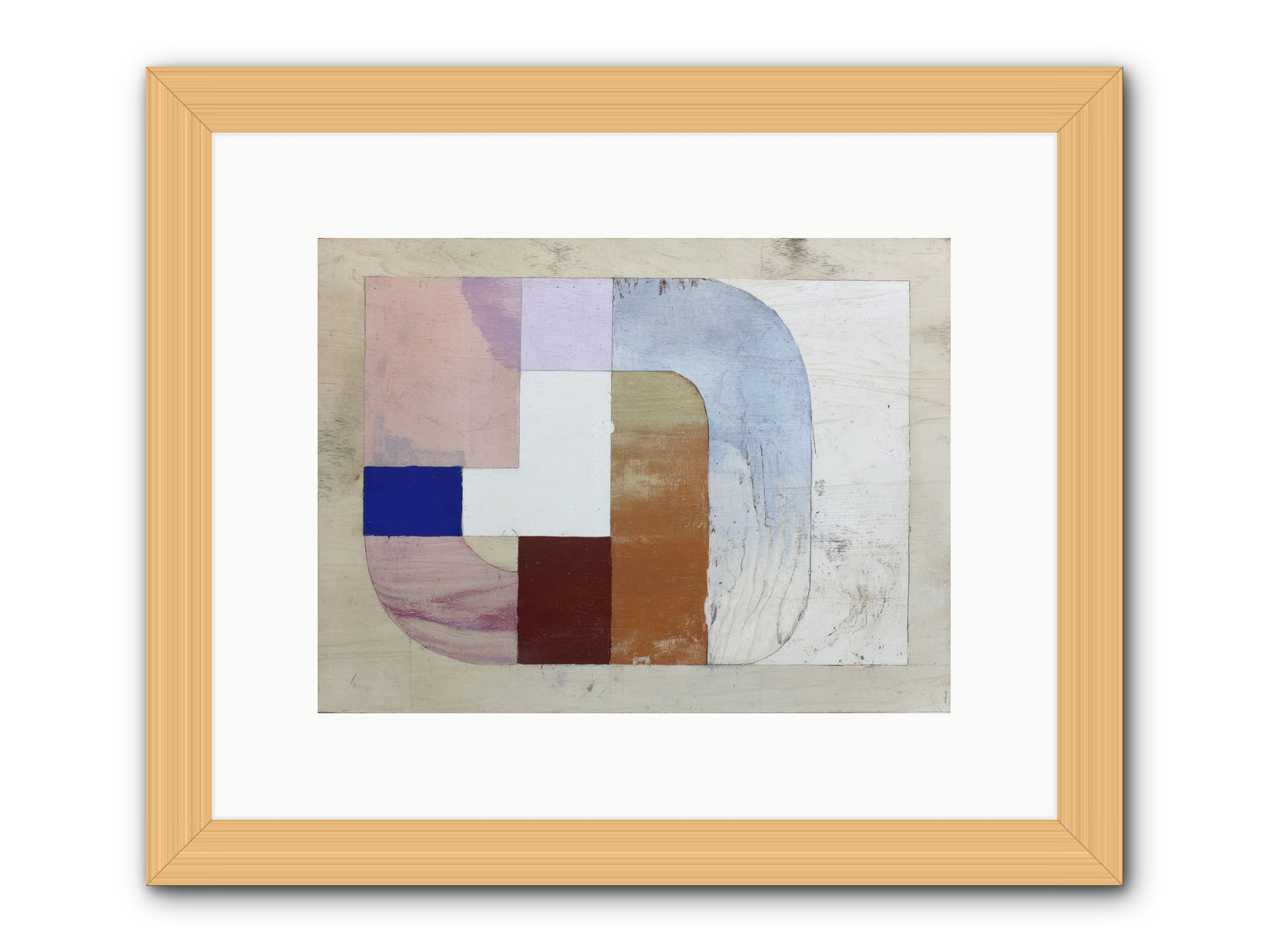 Ethereal Oscillation -- Framed Print - Natural 12x9