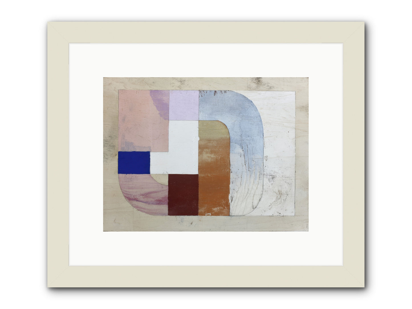 Ethereal Oscillation -- Framed Print - White 12x9