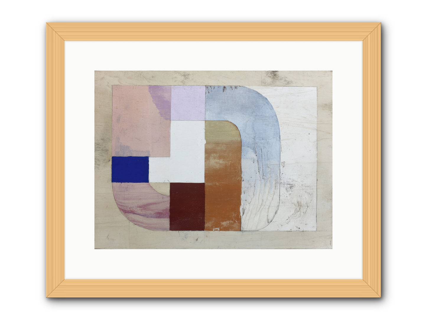 Ethereal Oscillation -- Framed Print - Natural 16x12