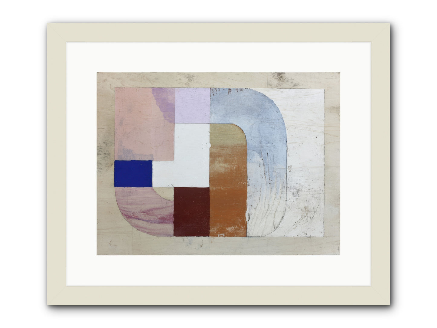 Ethereal Oscillation -- Framed Print - White 16x12