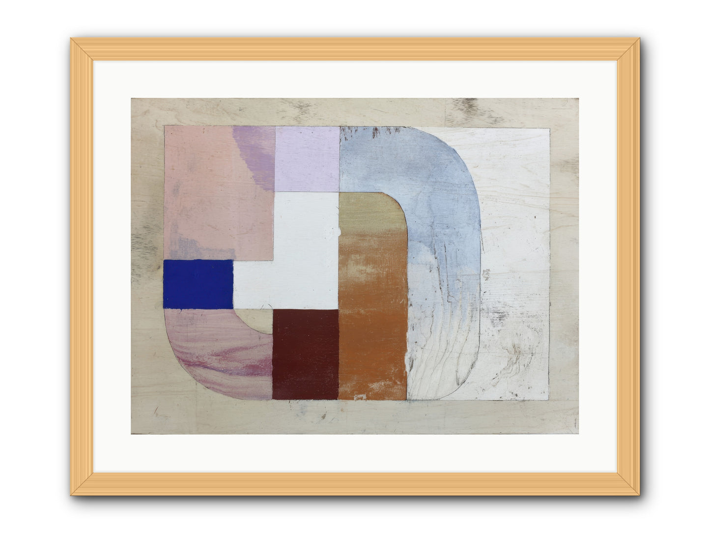 Ethereal Oscillation -- Framed Print - Natural 24x18