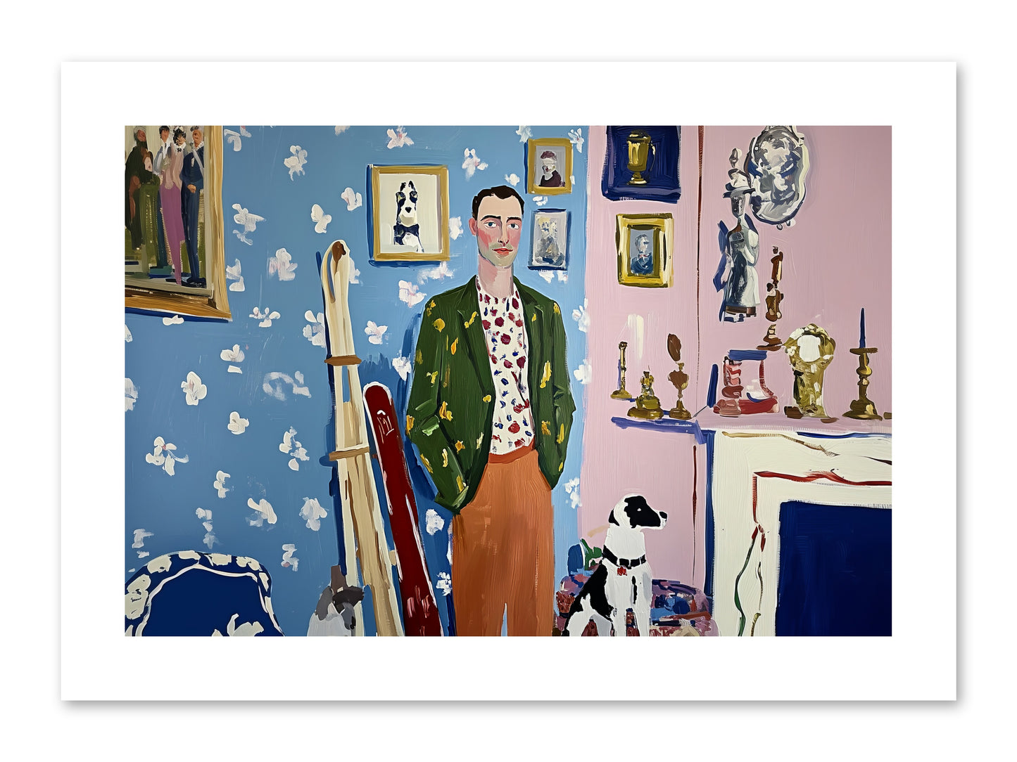 Etiquette -- Loose Canvas Print 12x8