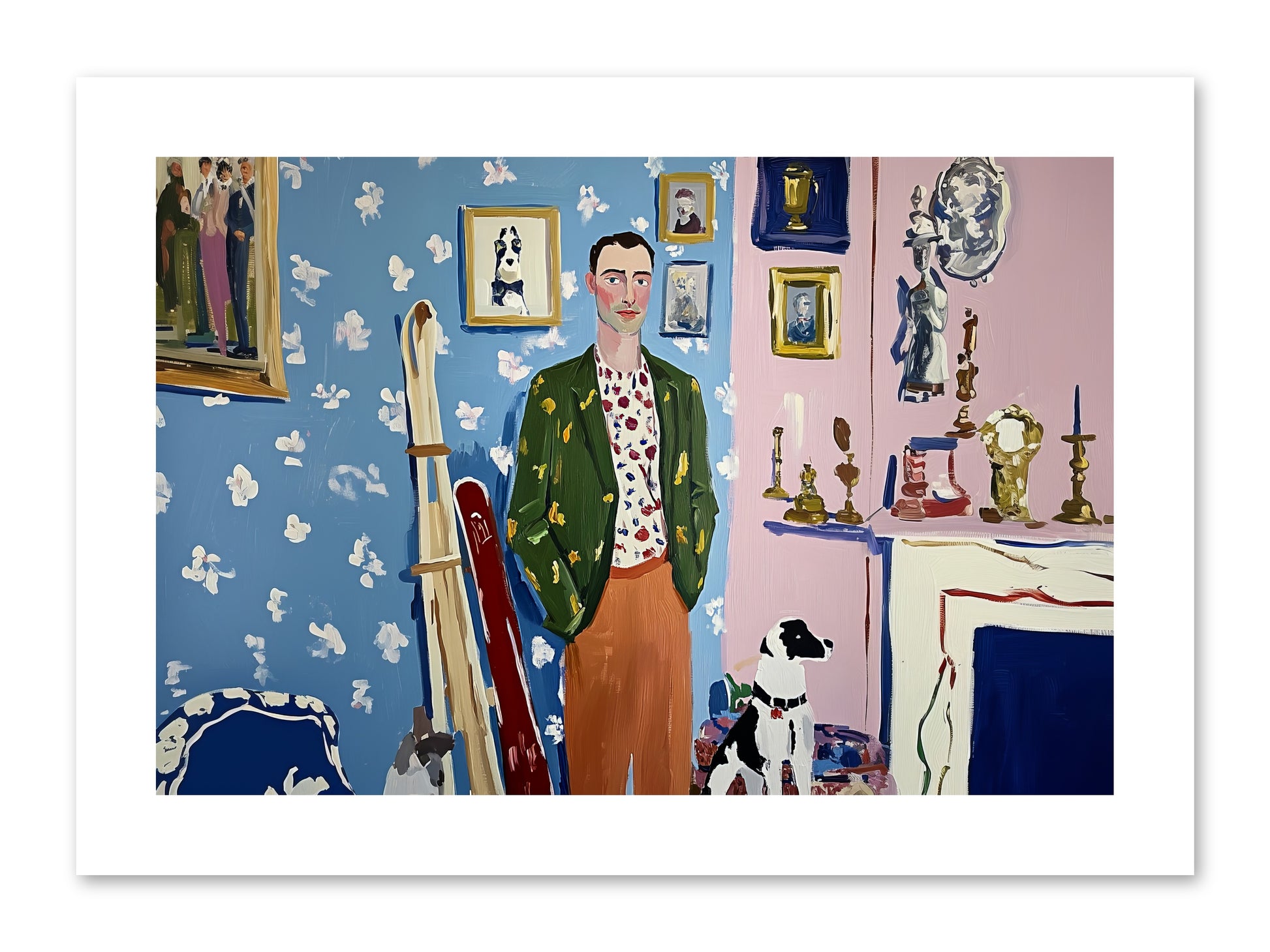 Etiquette -- Paper Print 12x8