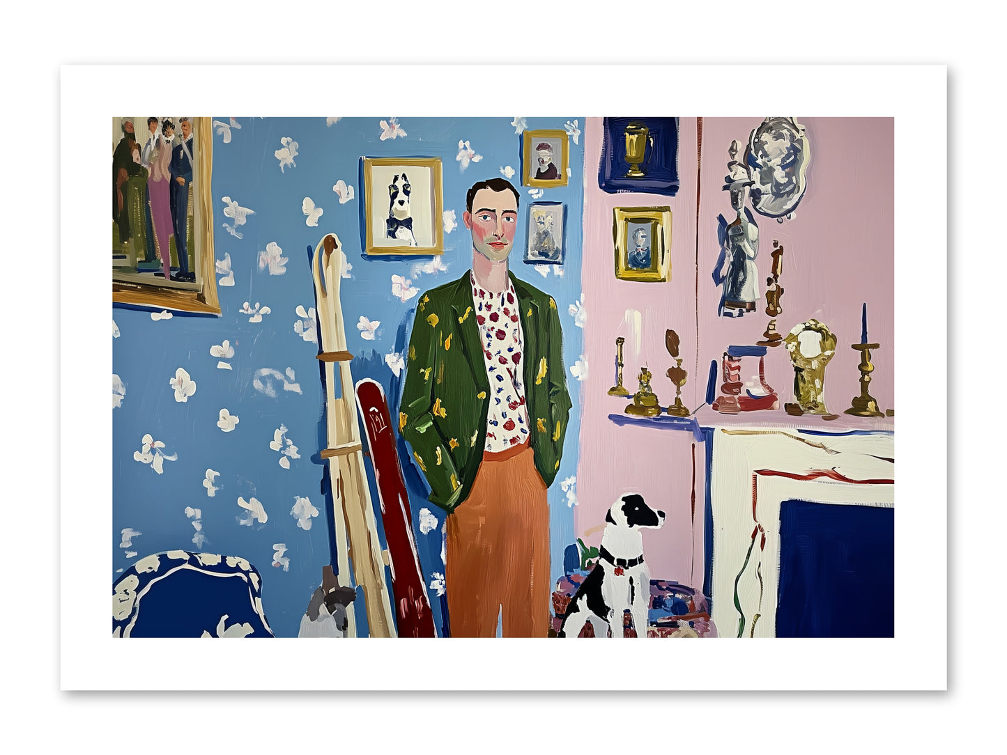 Etiquette -- Loose Canvas Print 15x10