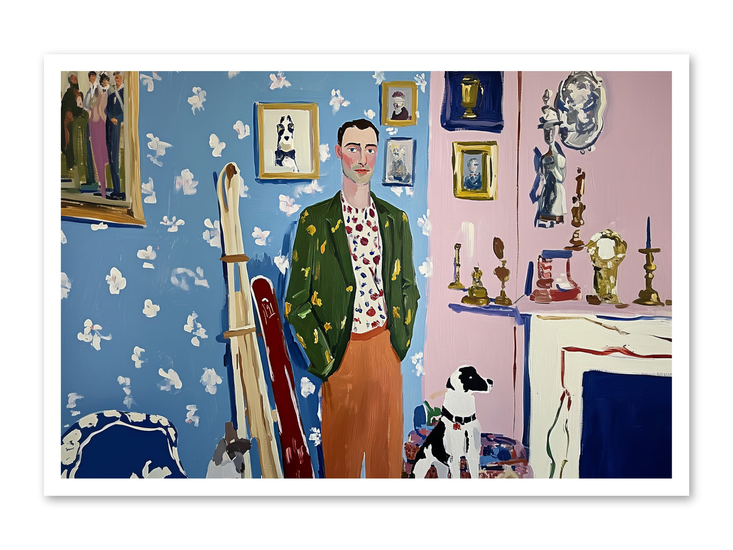 Etiquette -- Loose Canvas Print 36x24