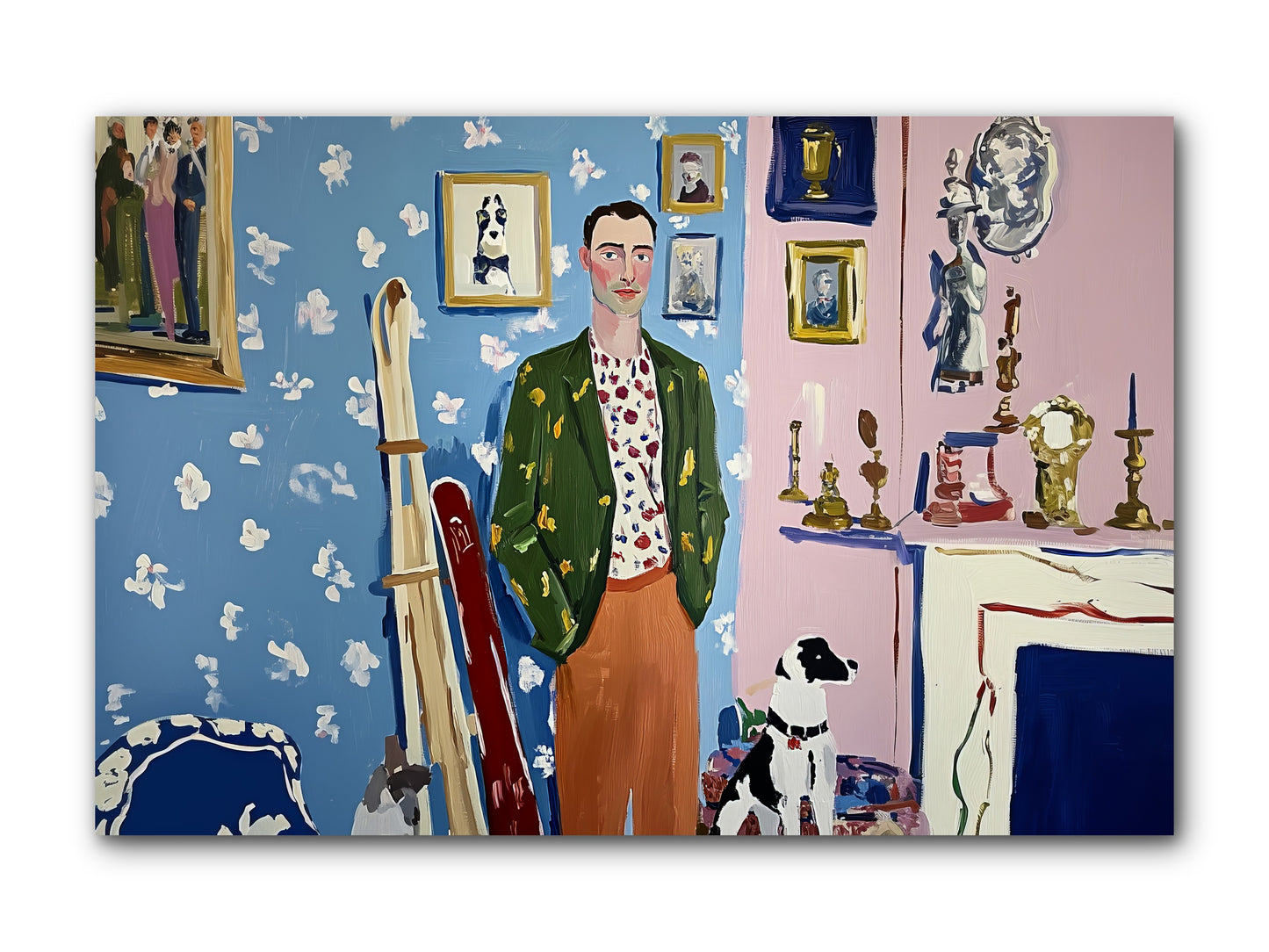 Etiquette -- Wrapped Canvas 12x8