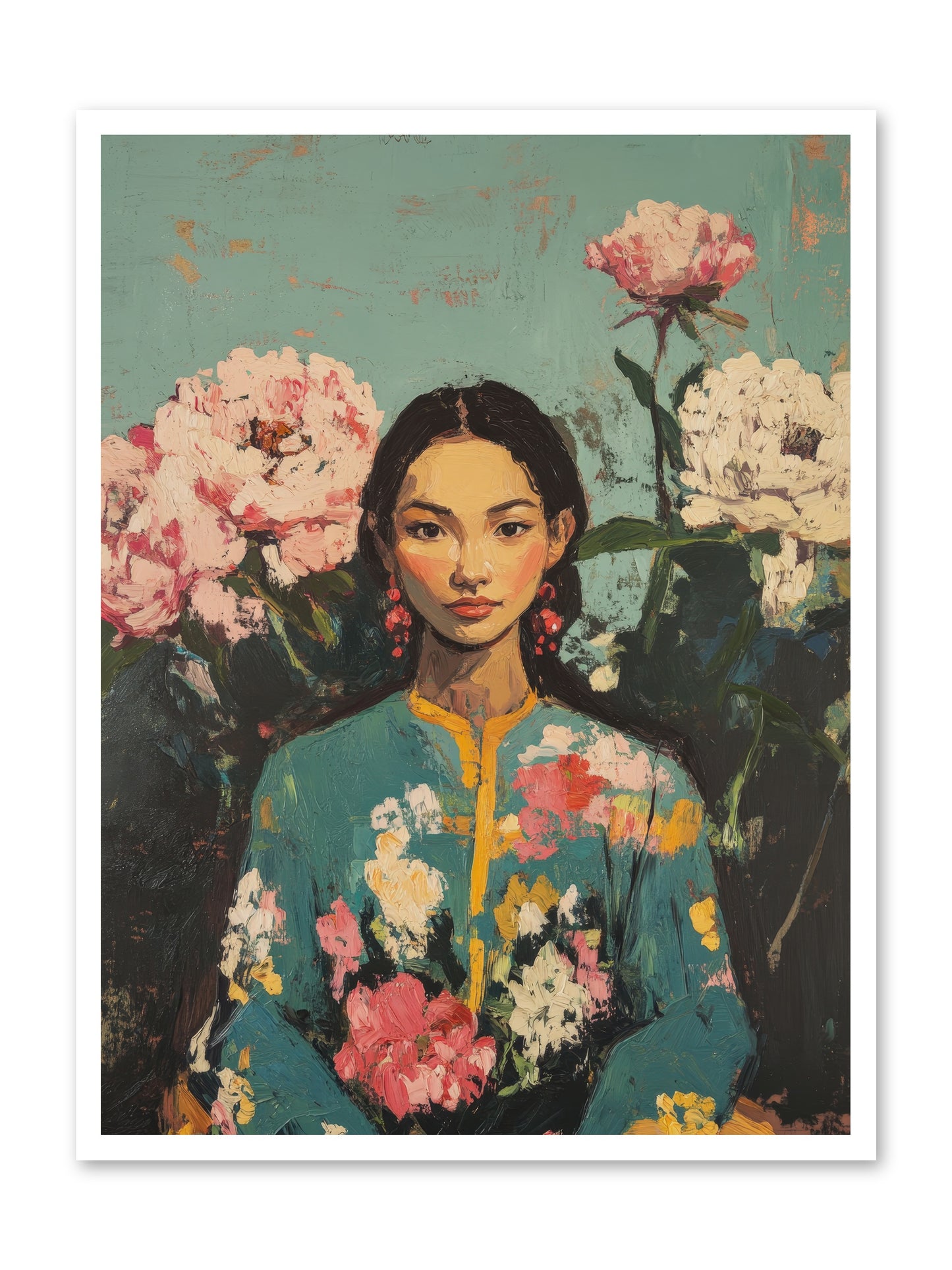 Evangeline Moonstone-REZ -- Paper Print 30x40