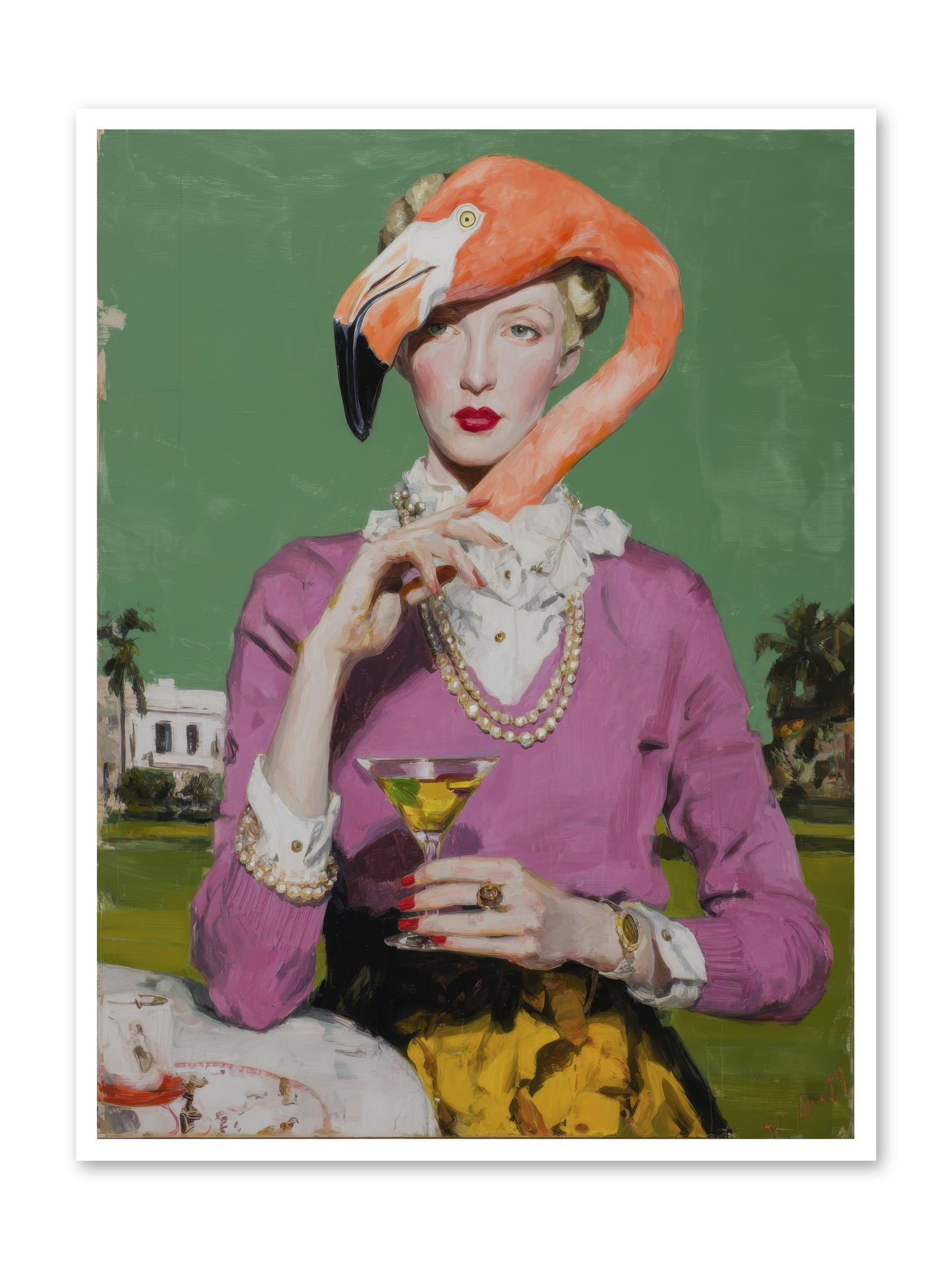 Evangeline & the Umbrella Club -- Paper Print 36x48