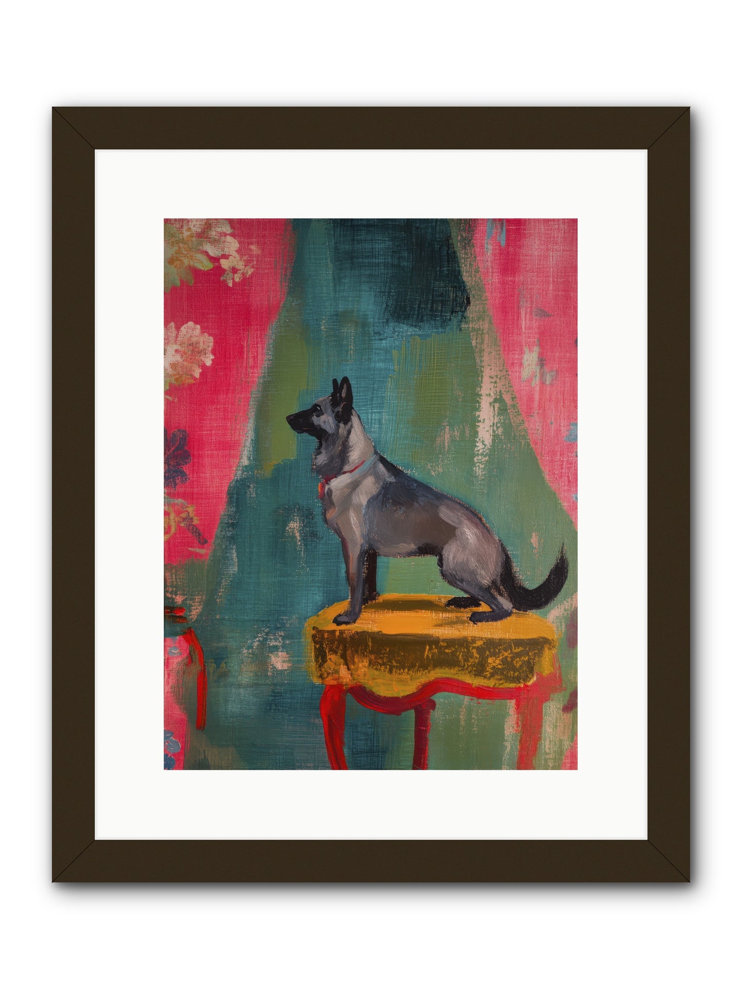 Evening Star -- Framed Print - Black 12x16