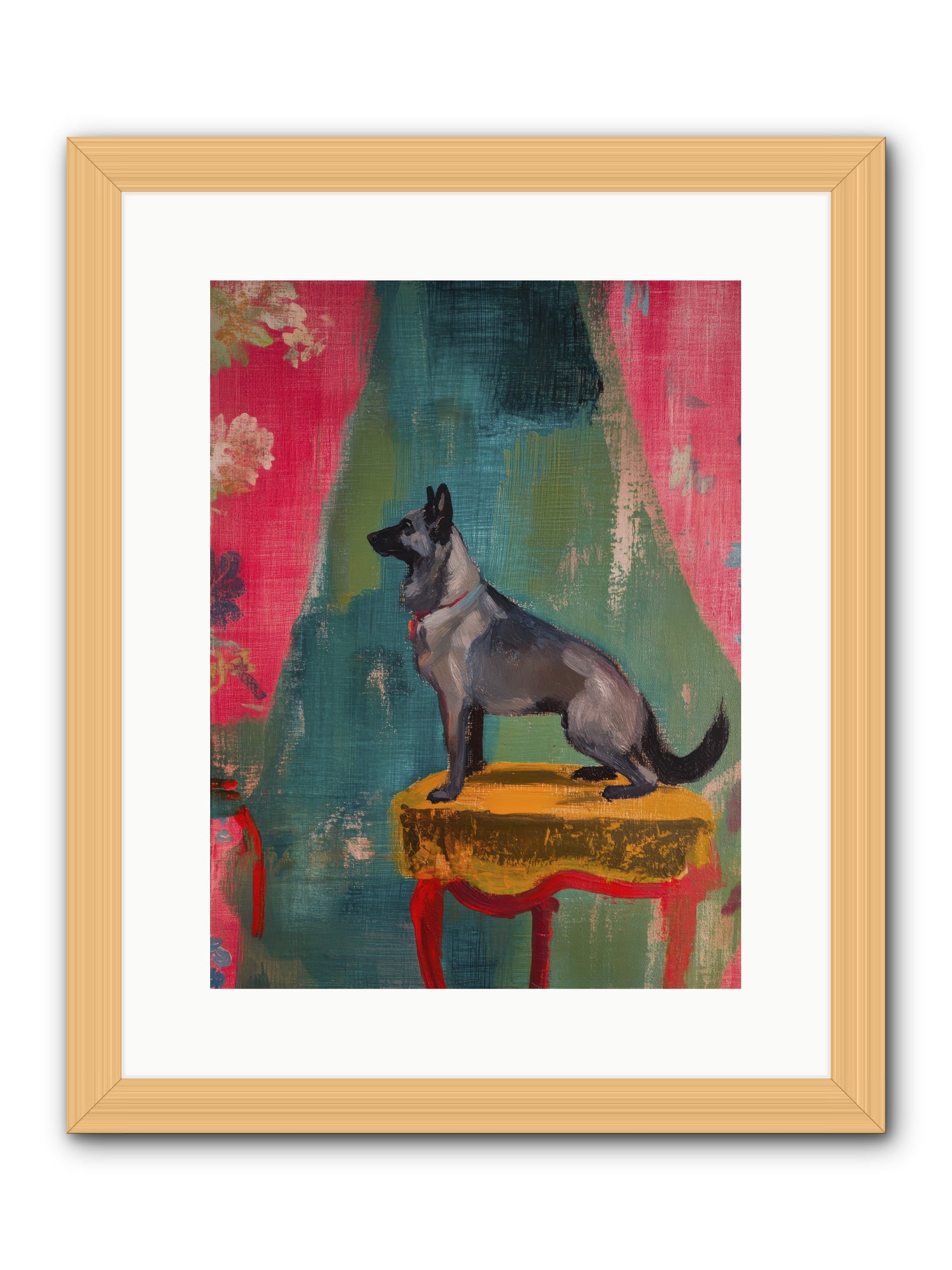 Evening Star -- Framed Print - Natural 12x16