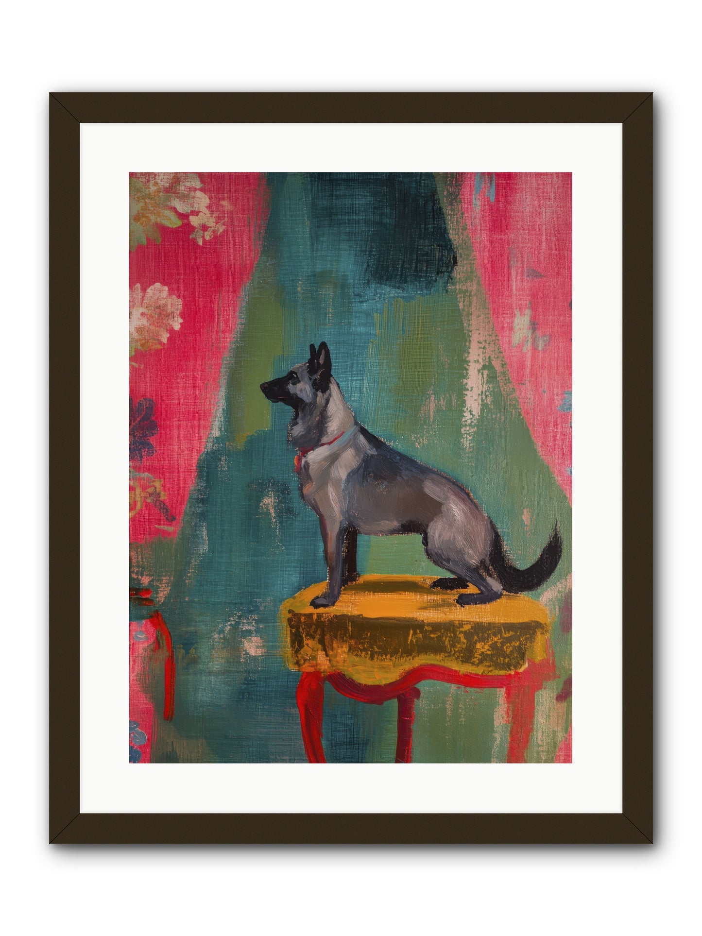 Evening Star -- Framed Print - Black 18x24