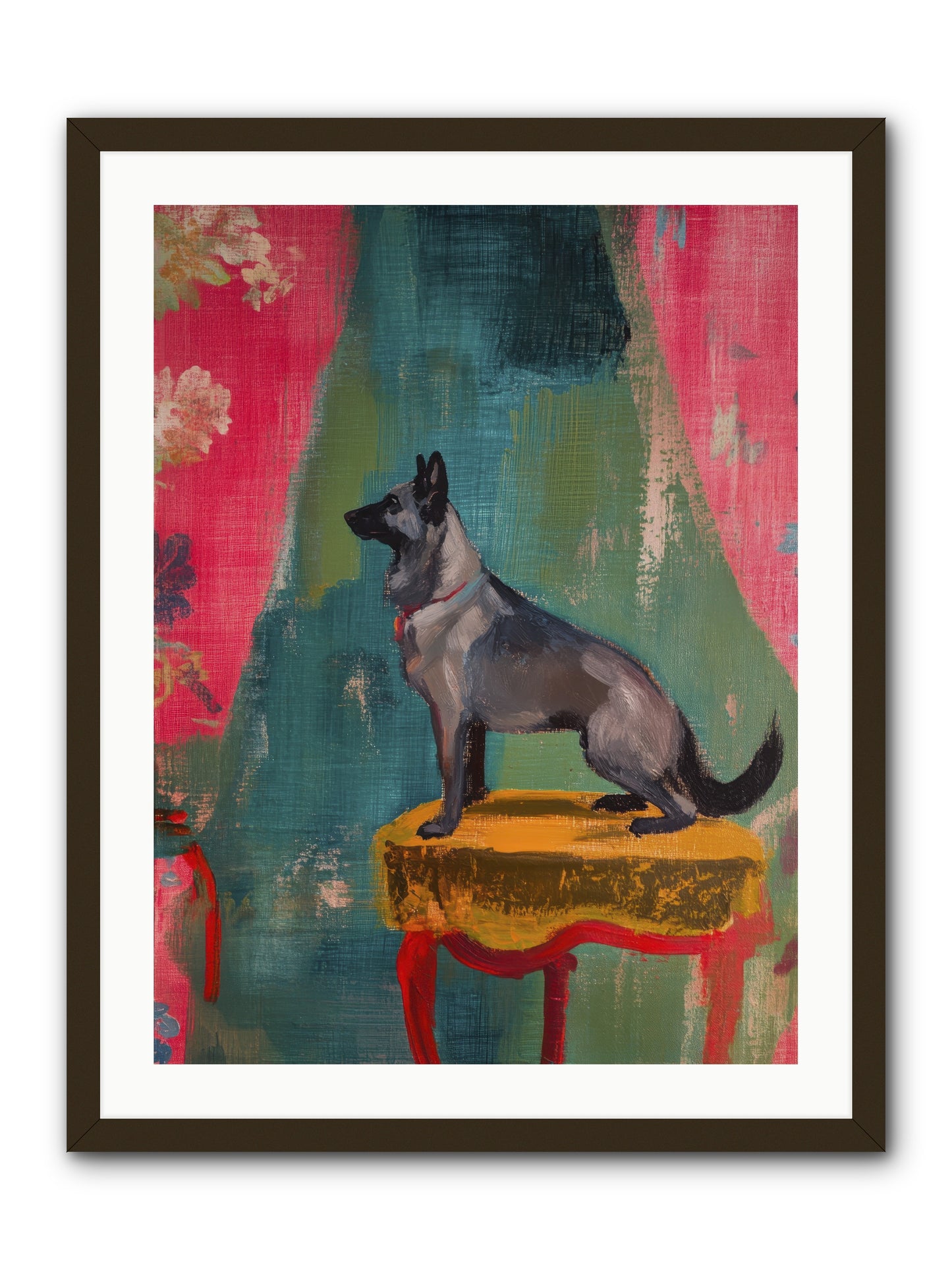 Evening Star -- Framed Print - Black 24x32