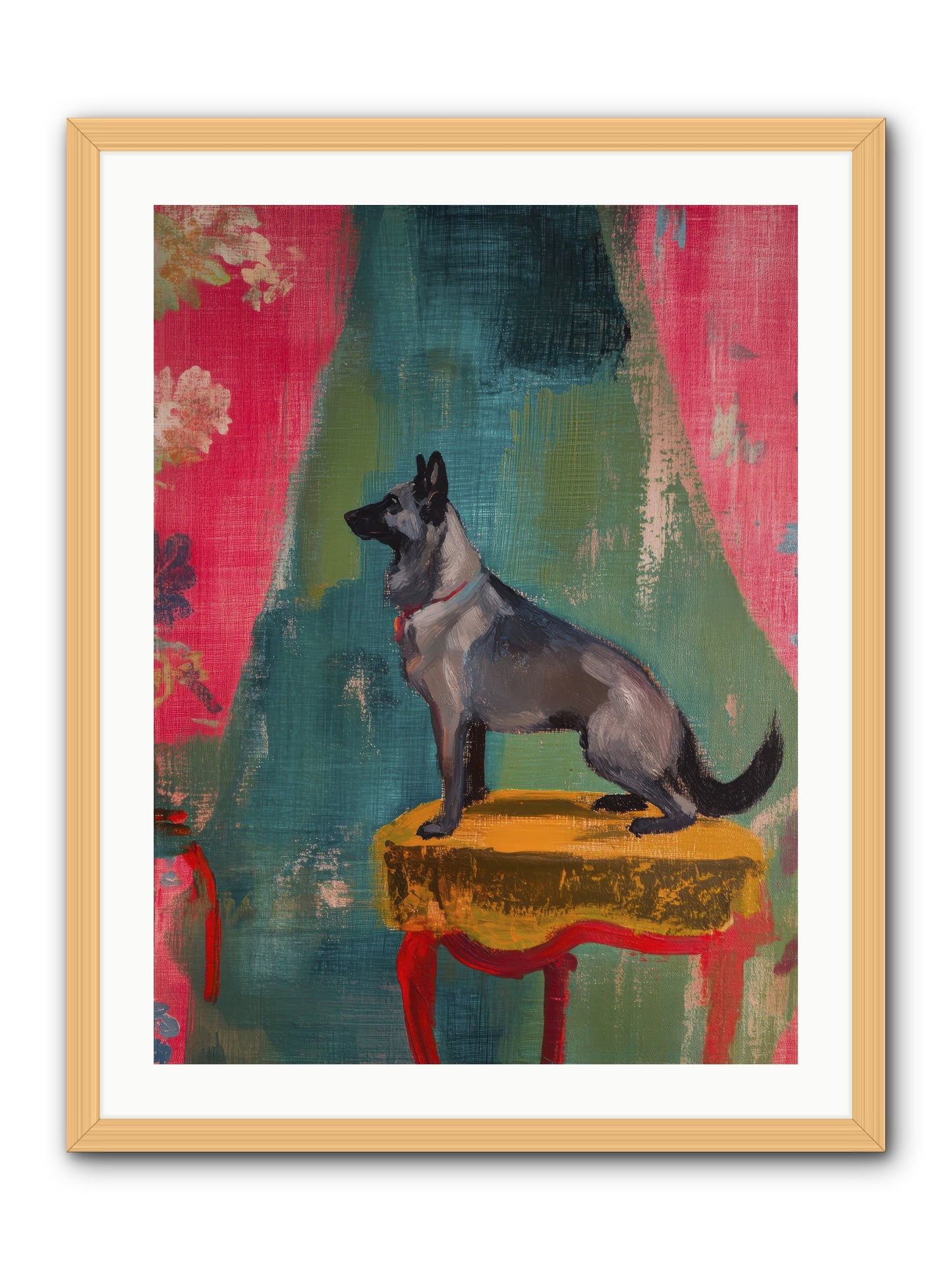 Evening Star -- Framed Print - Natural 24x32