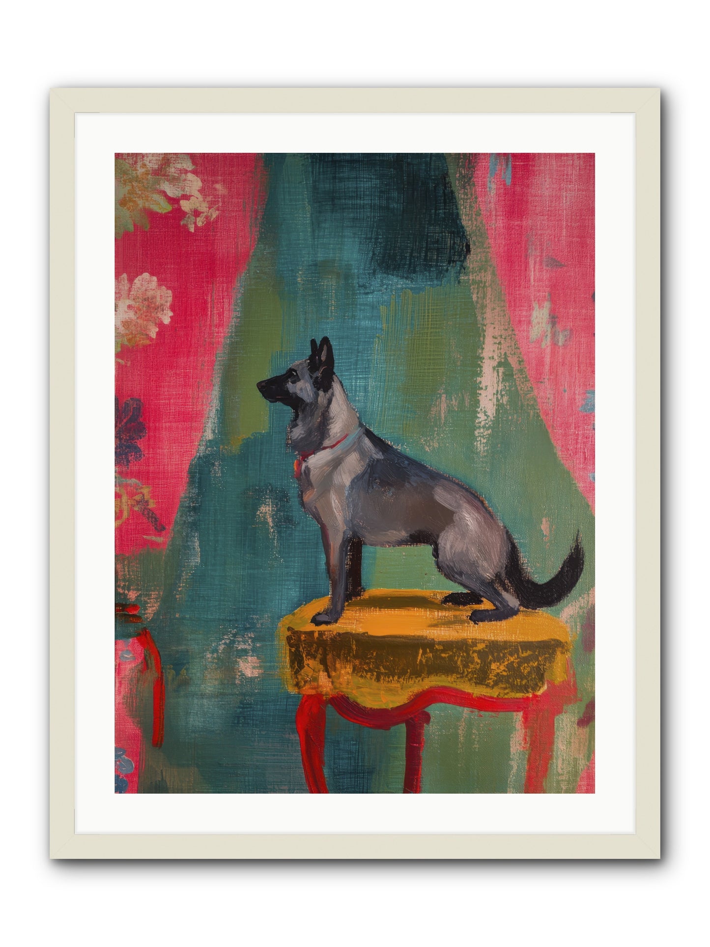 Evening Star -- Framed Print - White 24x32