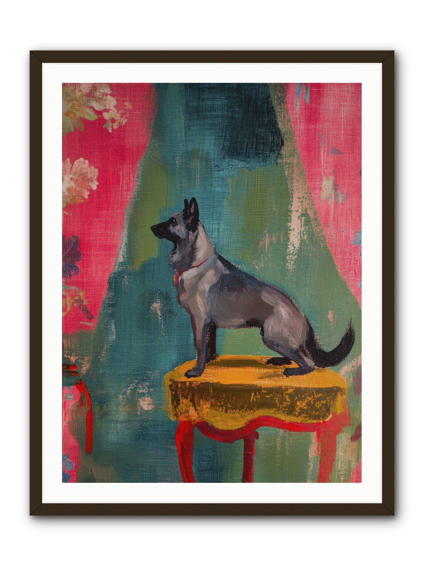 Evening Star -- Framed Print - Black 30x40