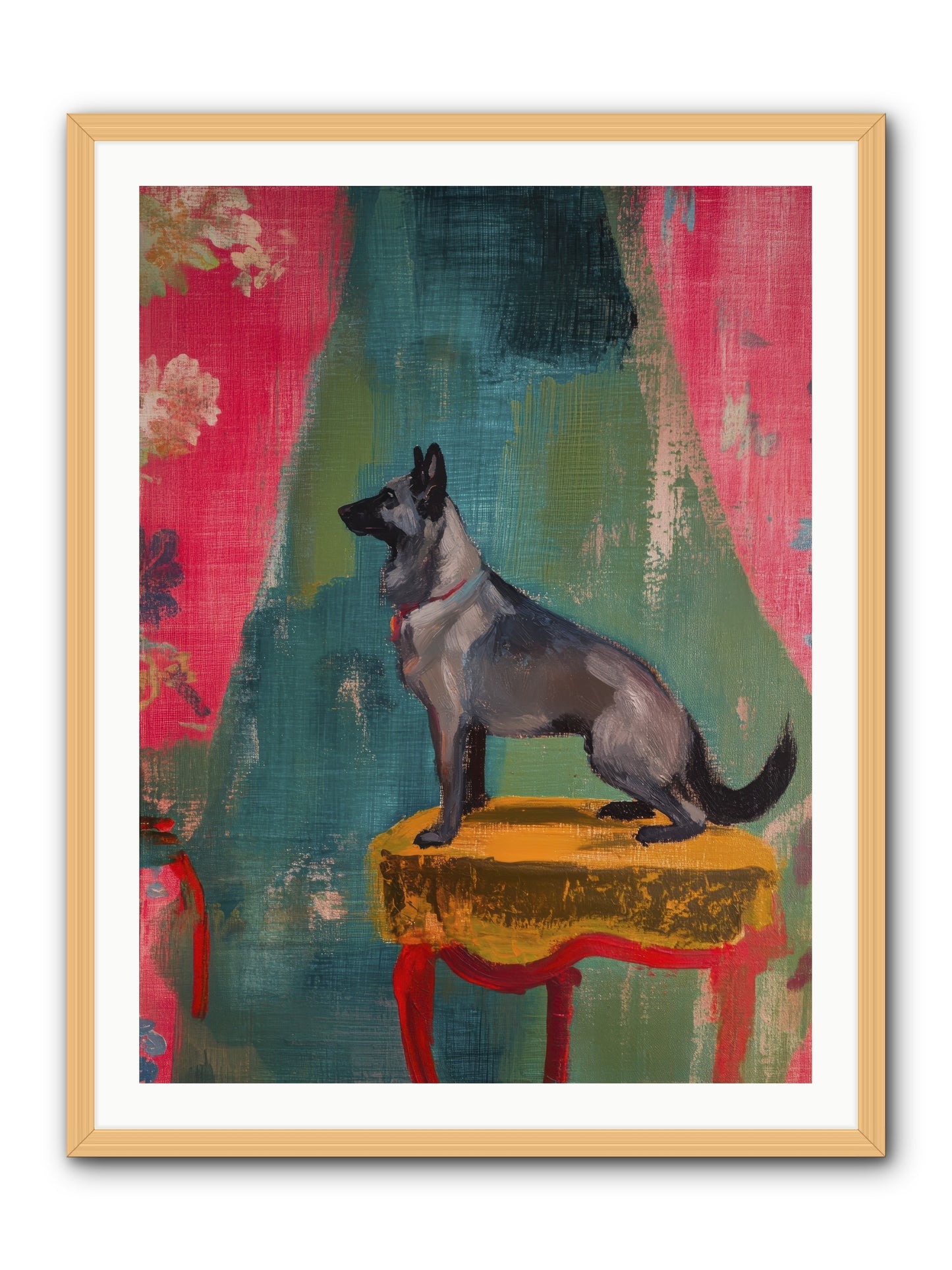 Evening Star -- Framed Print - Natural 30x40