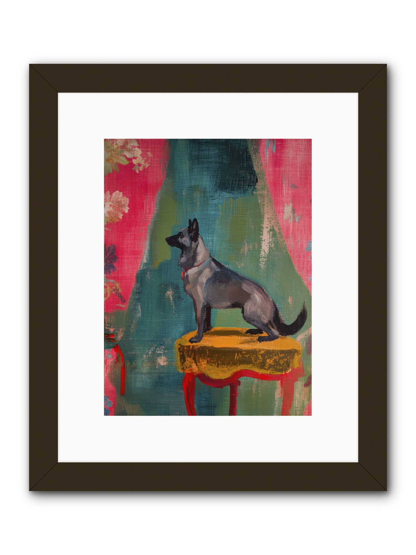Evening Star -- Framed Print - Black 9x12