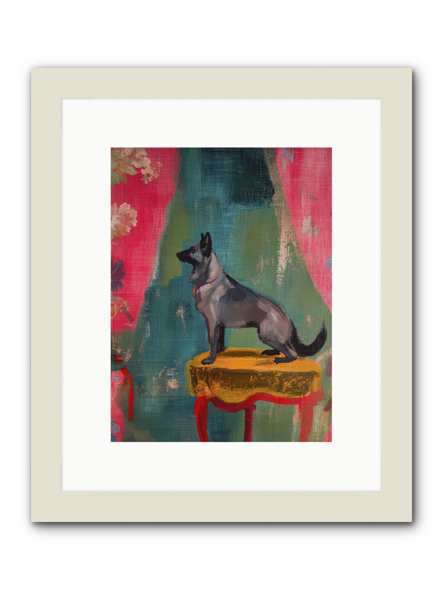 Evening Star -- Framed Print - White 9x12