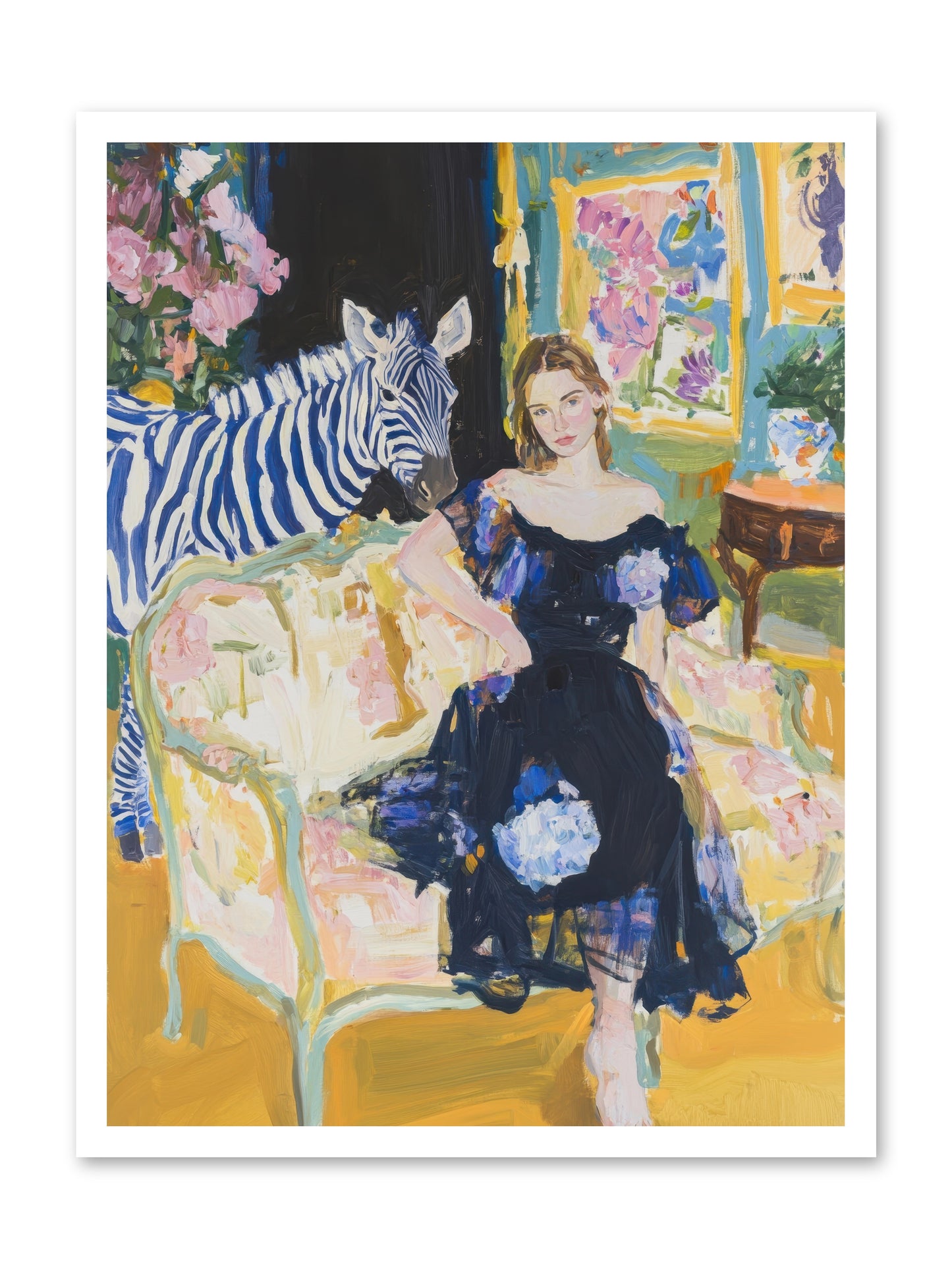 Evening Stripes -- Paper Print 24x32