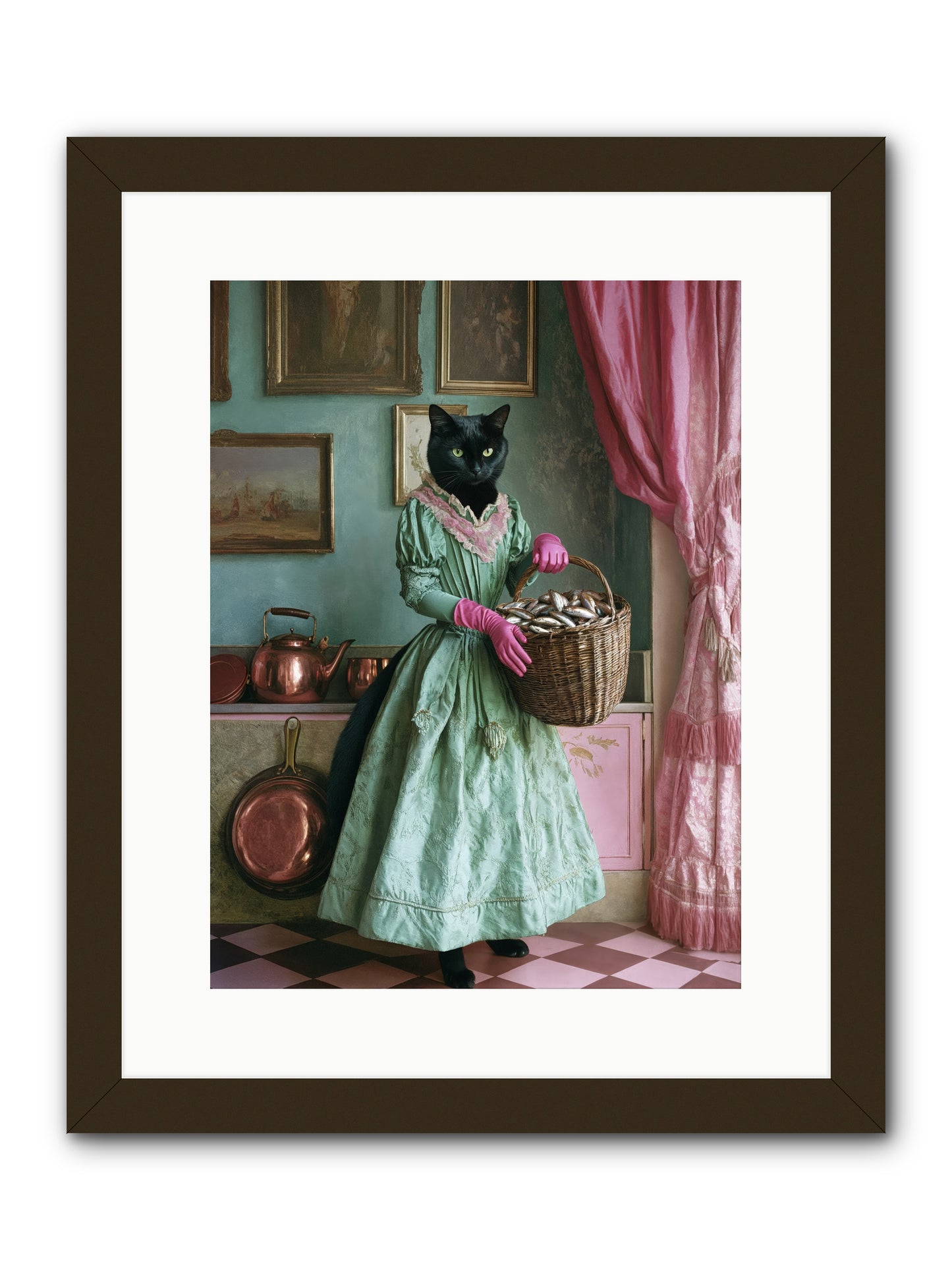 Evening Tastes Like SilverRez -- Framed Print - Black 12x16