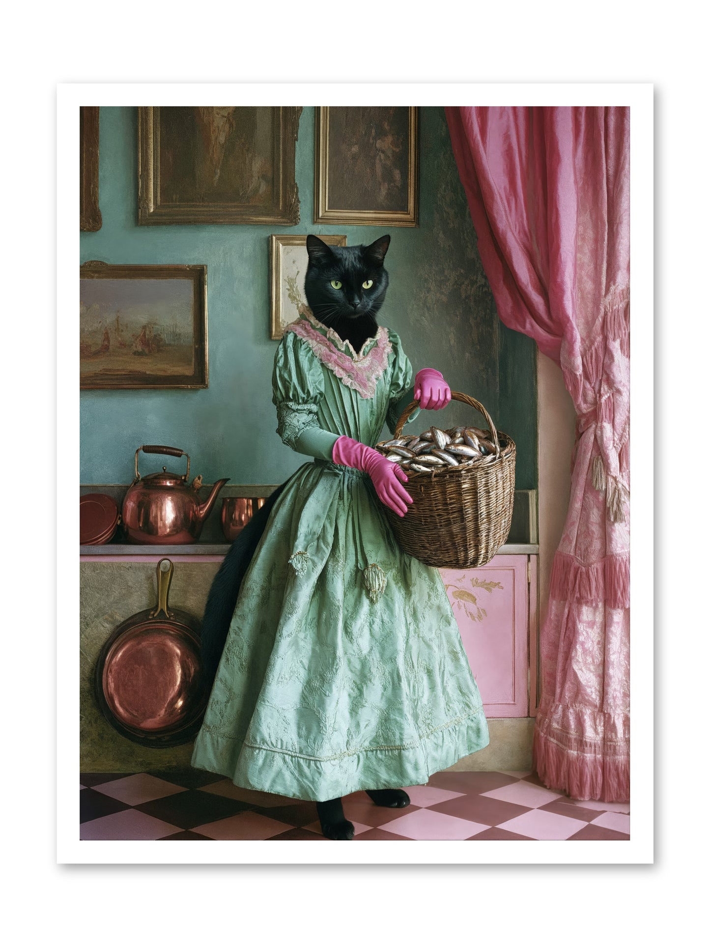 Evening Tastes Like SilverRez -- Loose Canvas Print 24x32