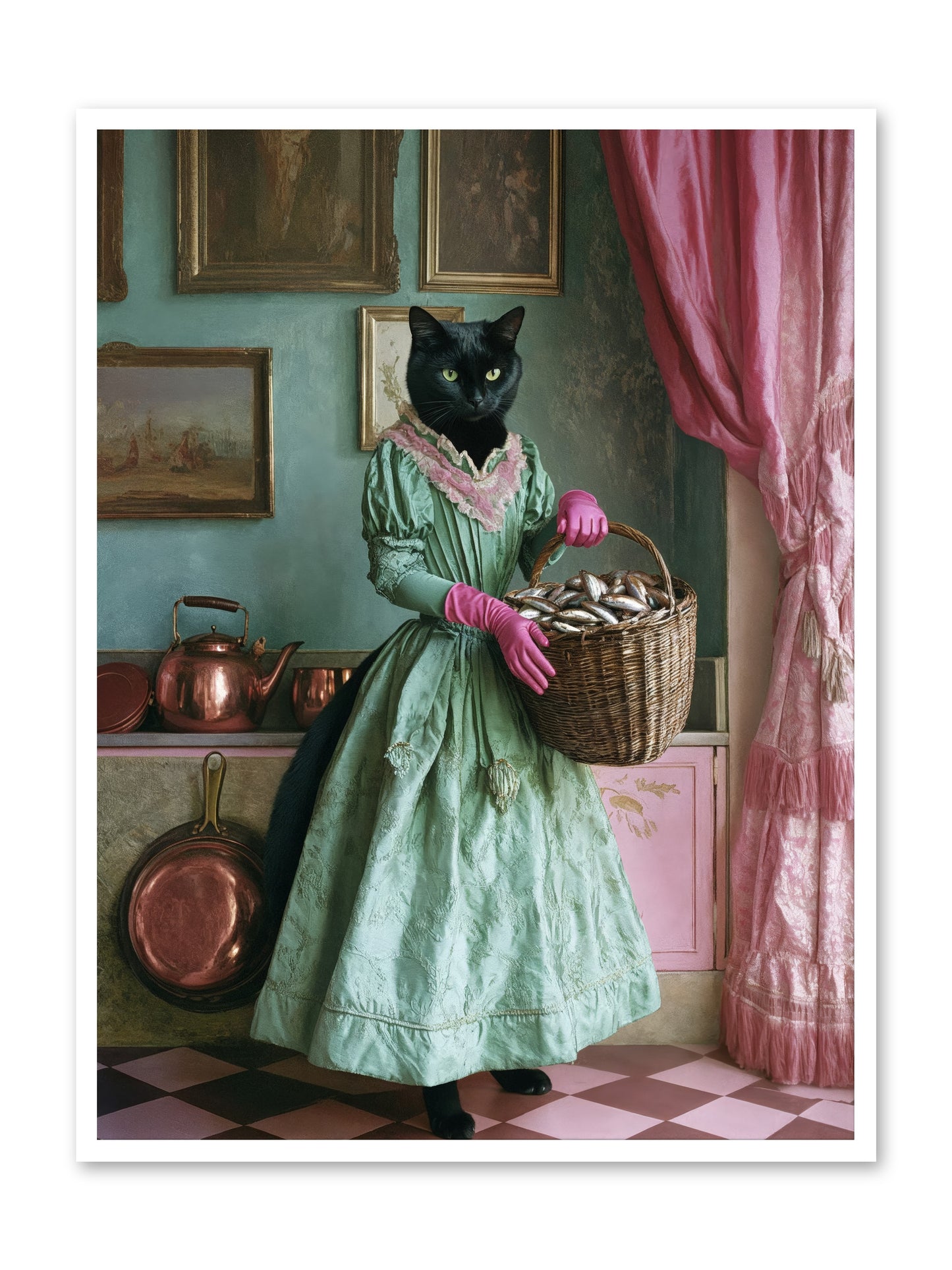 Evening Tastes Like SilverRez -- Paper Print 36x48