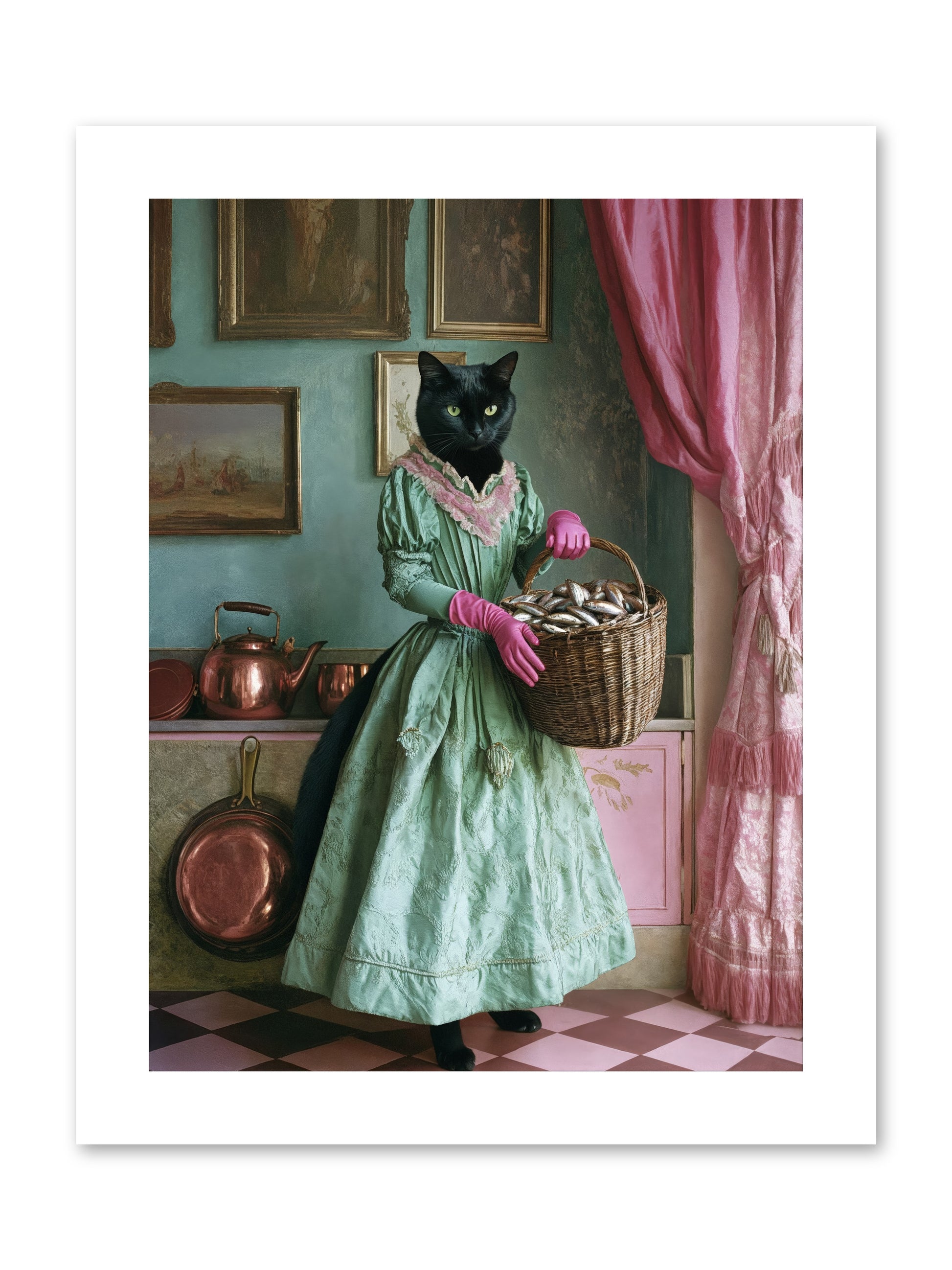 Evening Tastes Like SilverRez -- Paper Print 9x12