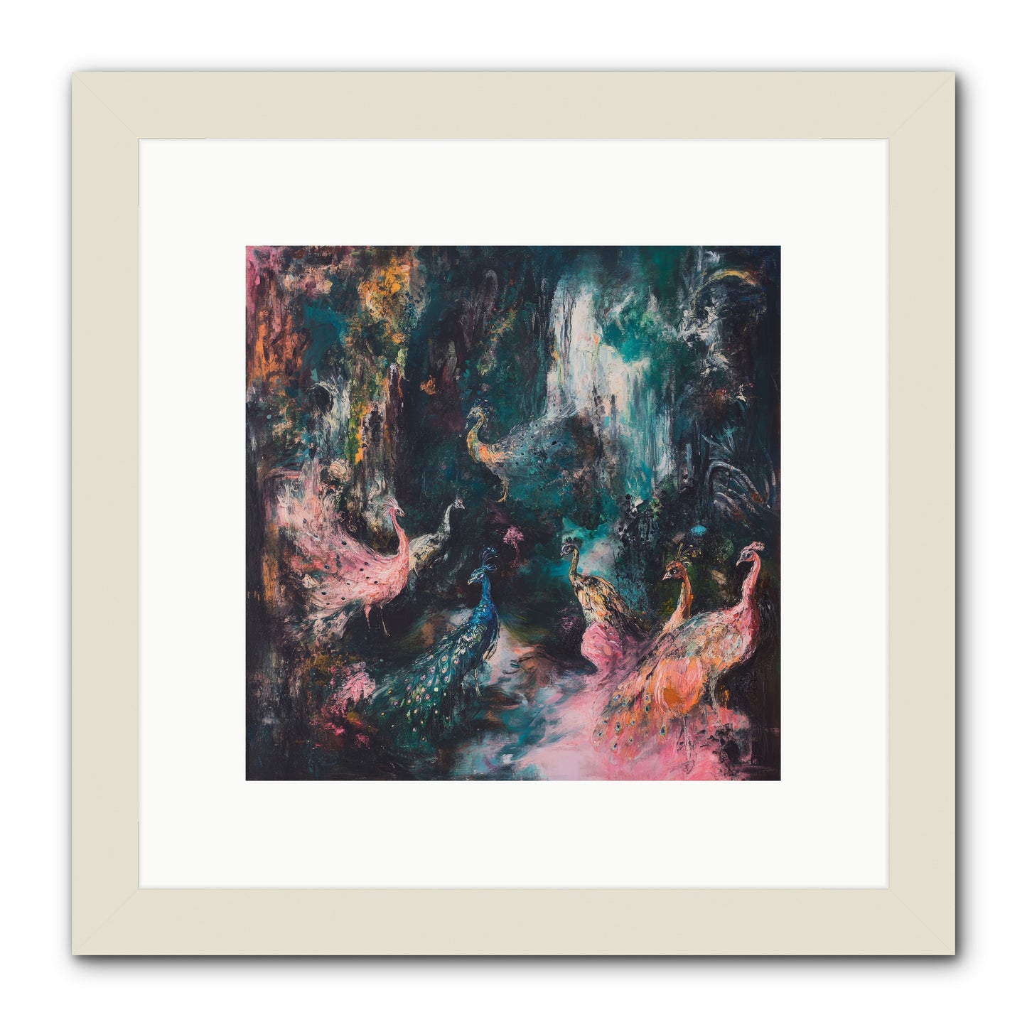 Evening at Kingston -- Framed Print - White 10x10