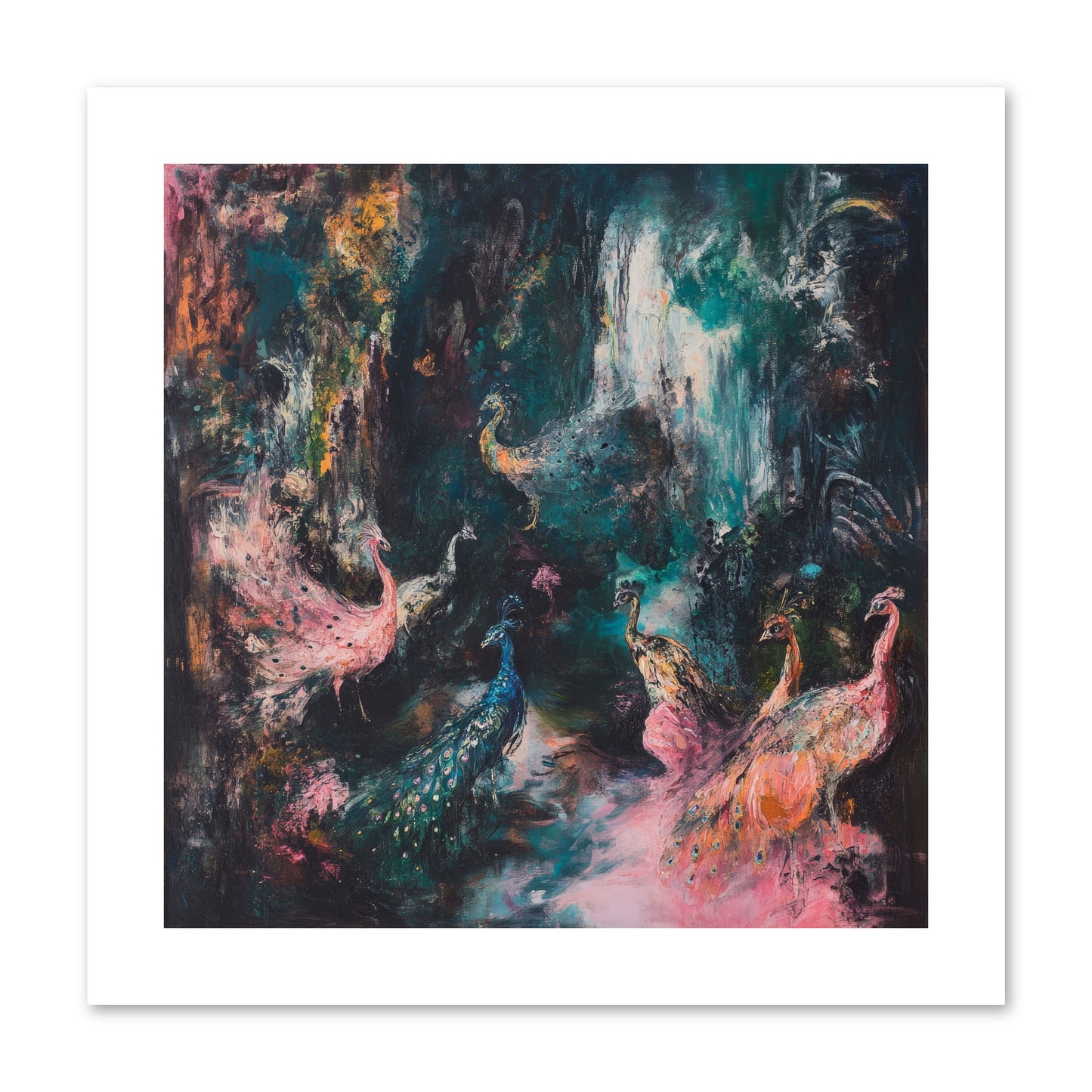Evening at Kingston -- Loose Canvas Print 10x10