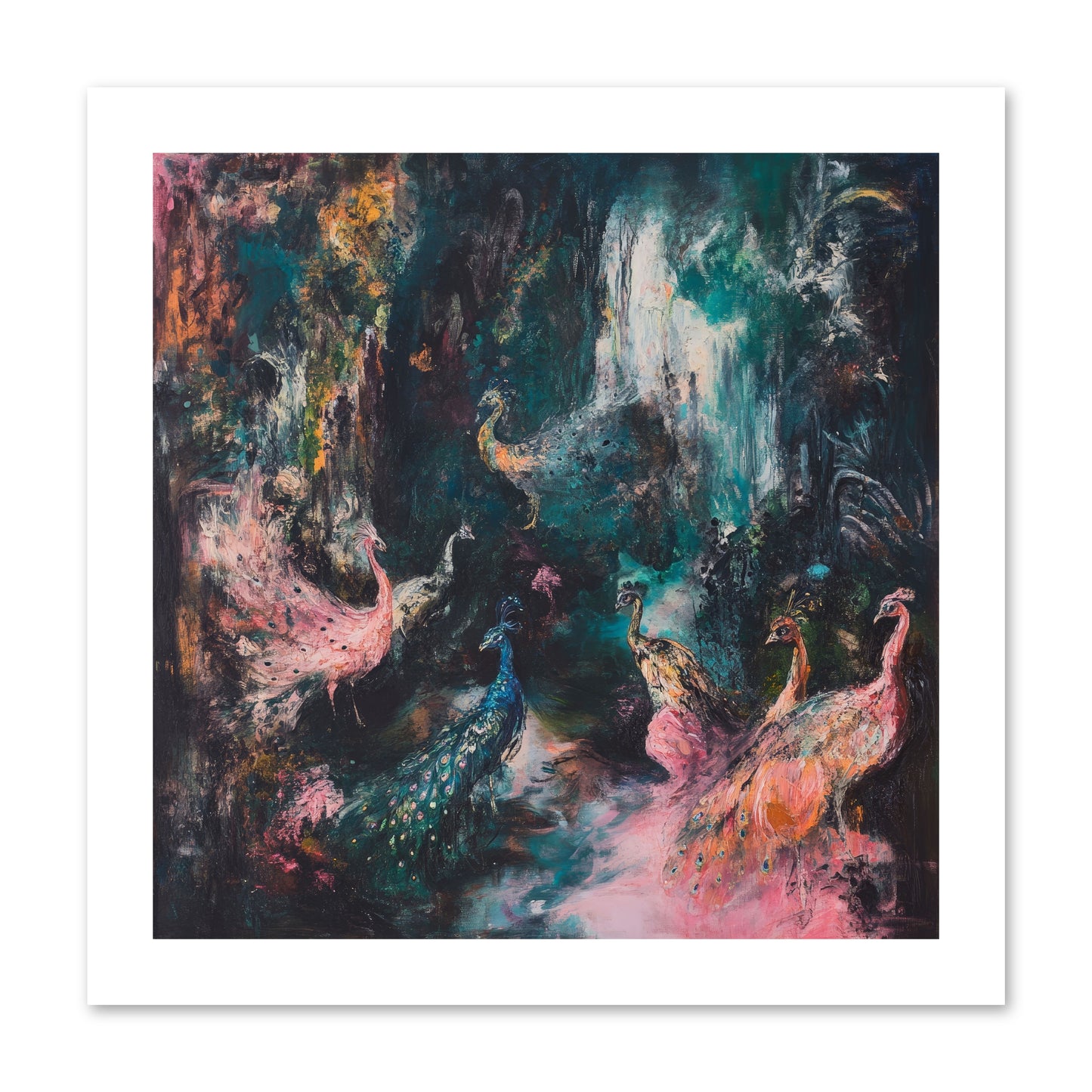 Evening at Kingston -- Loose Canvas Print 12x12