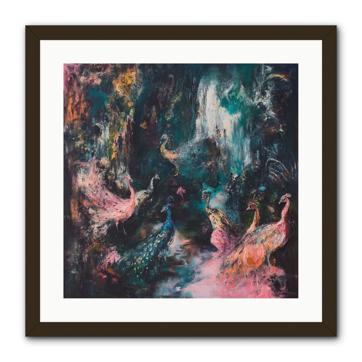 Evening at Kingston -- Framed Print - Black 20x20
