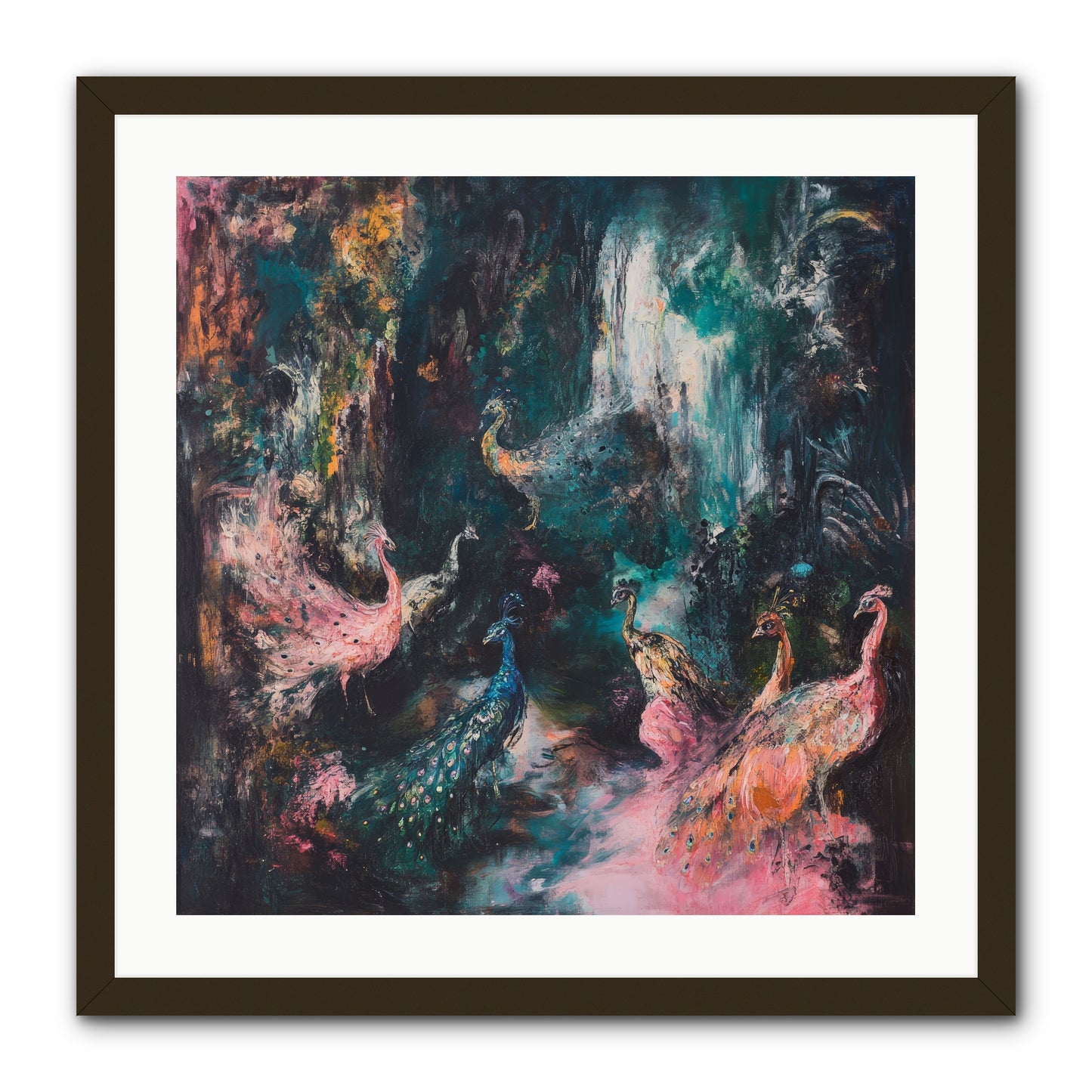 Evening at Kingston -- Framed Print - Black 24x24