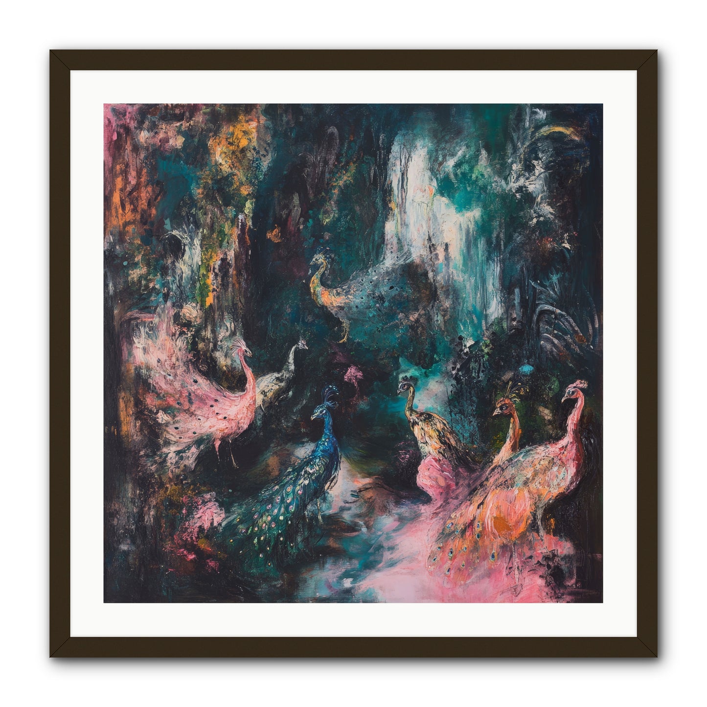 Evening at Kingston -- Framed Print - Black 30x30