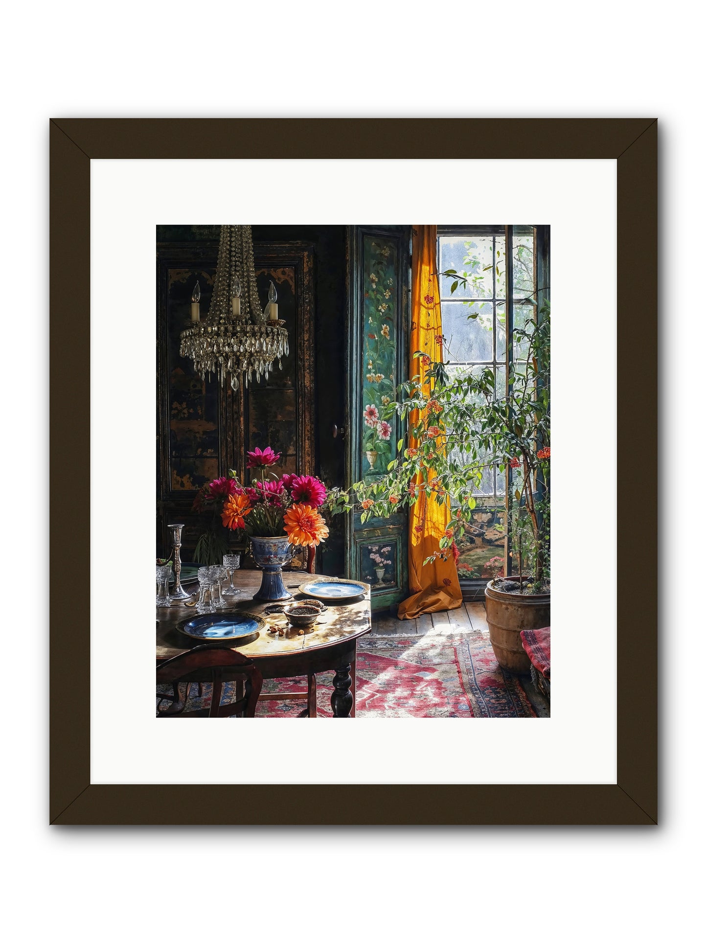 Eventide -- Framed Print - Black 12x15
