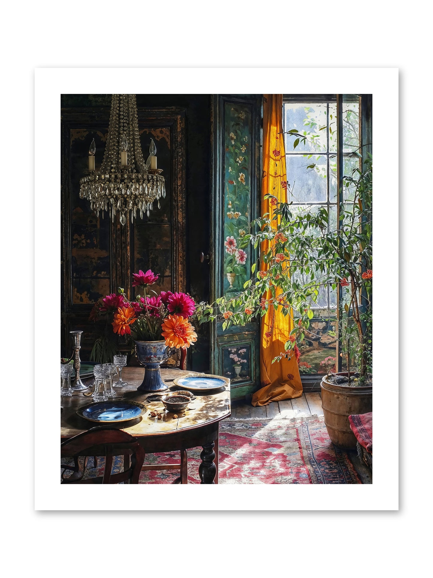 Eventide -- Loose Canvas Print 12x15