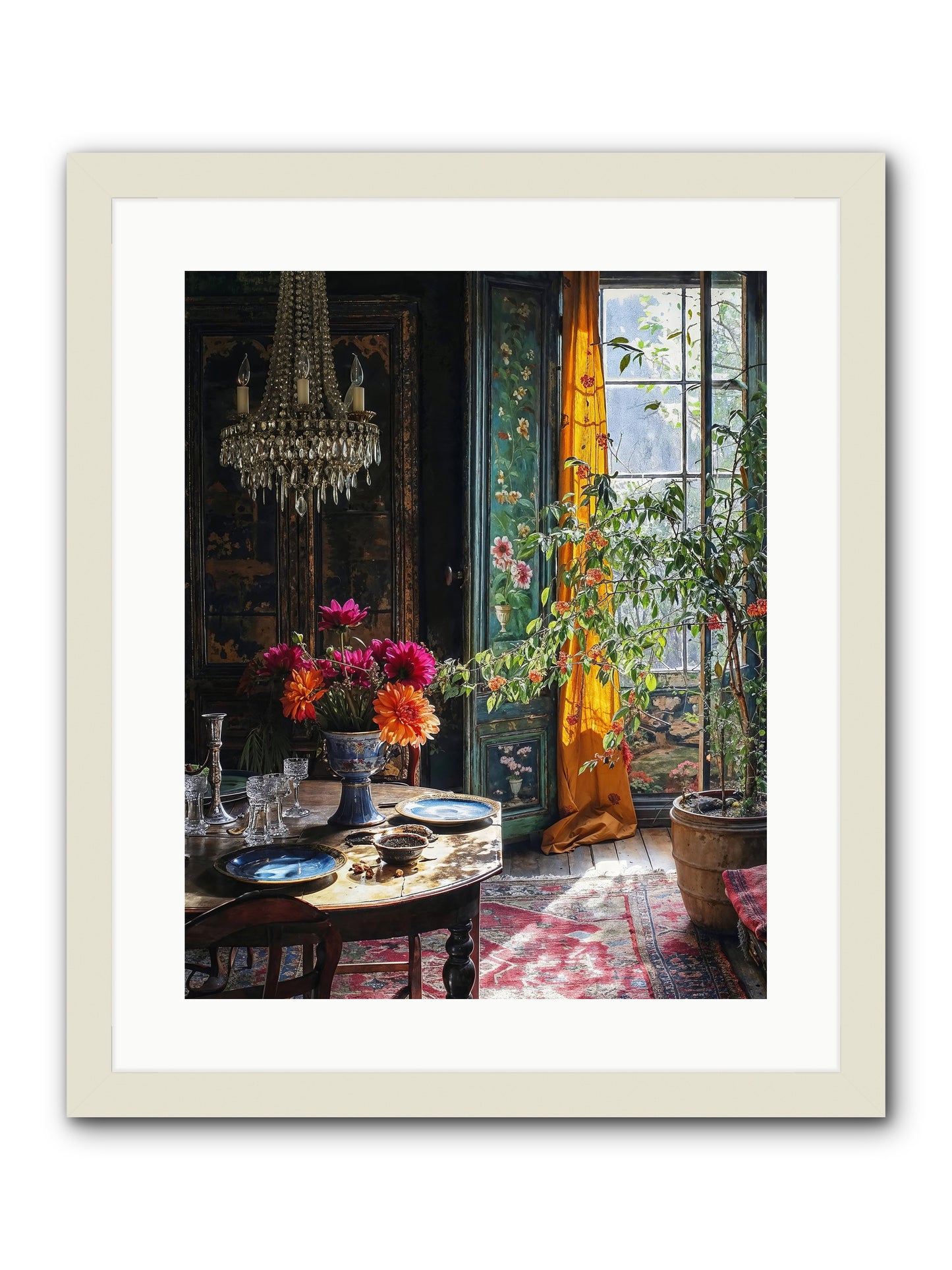 Eventide -- Framed Print - White 16x20